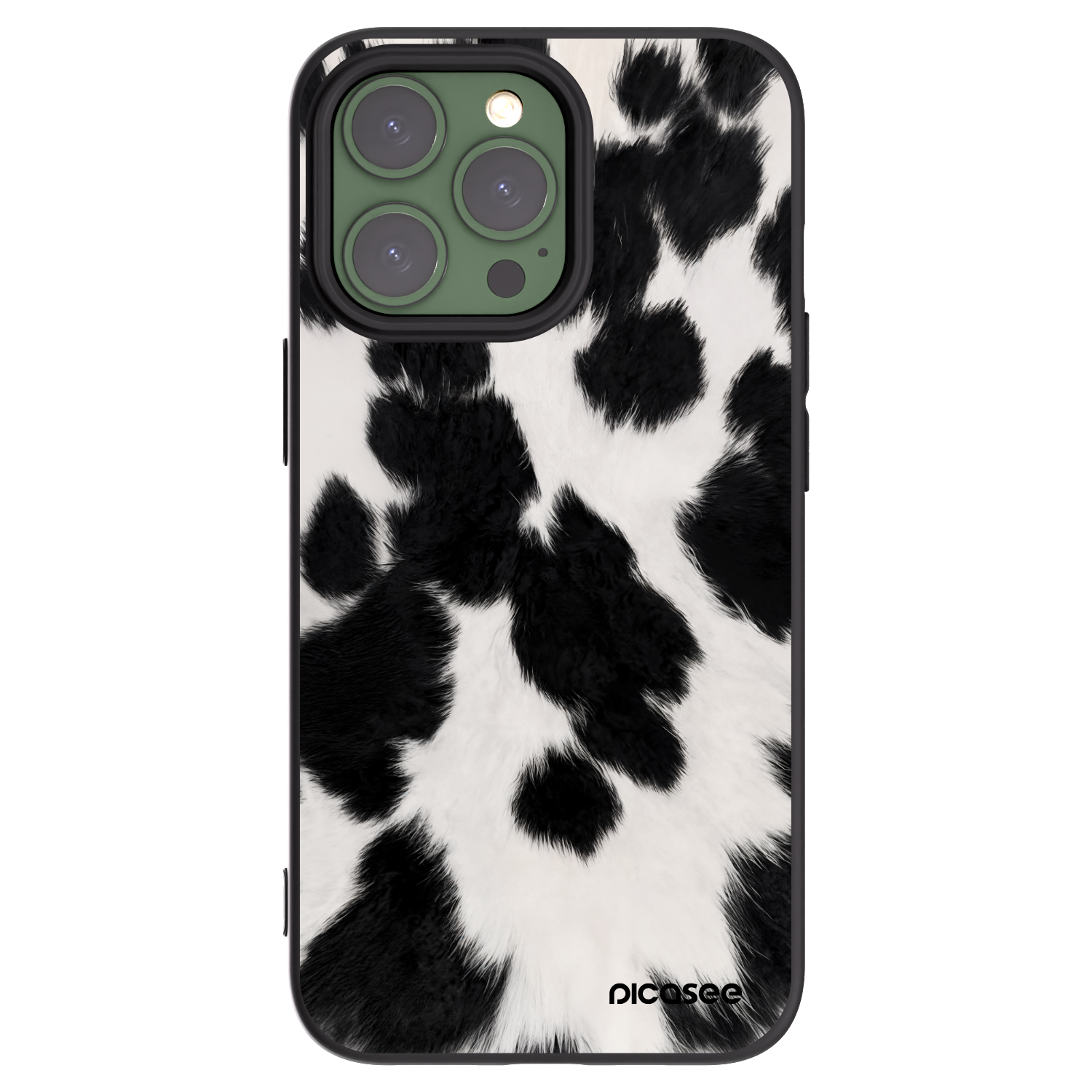 Picasee silikonový černý obal pro Apple iPhone 13 Pro - Black Moo