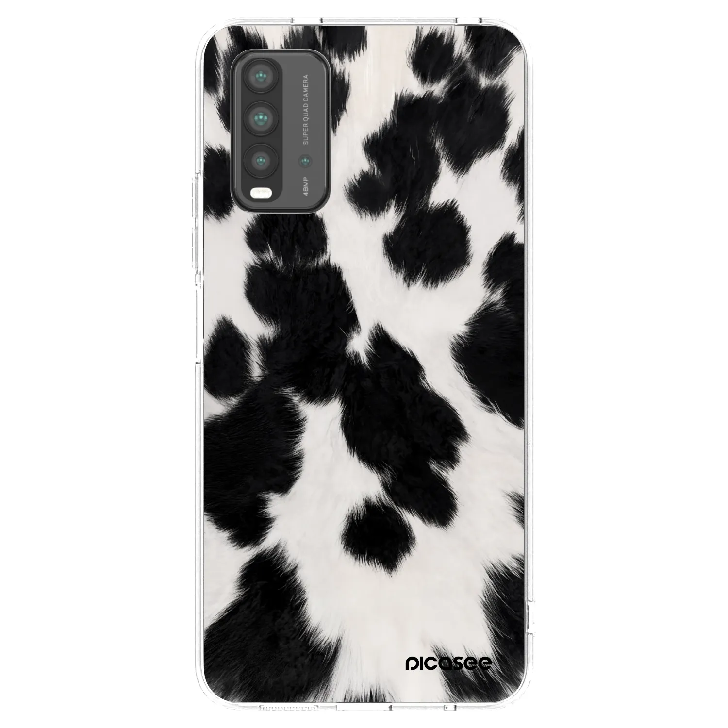 Picasee silikonový černý obal pro Xiaomi Redmi 9T - Black Moo