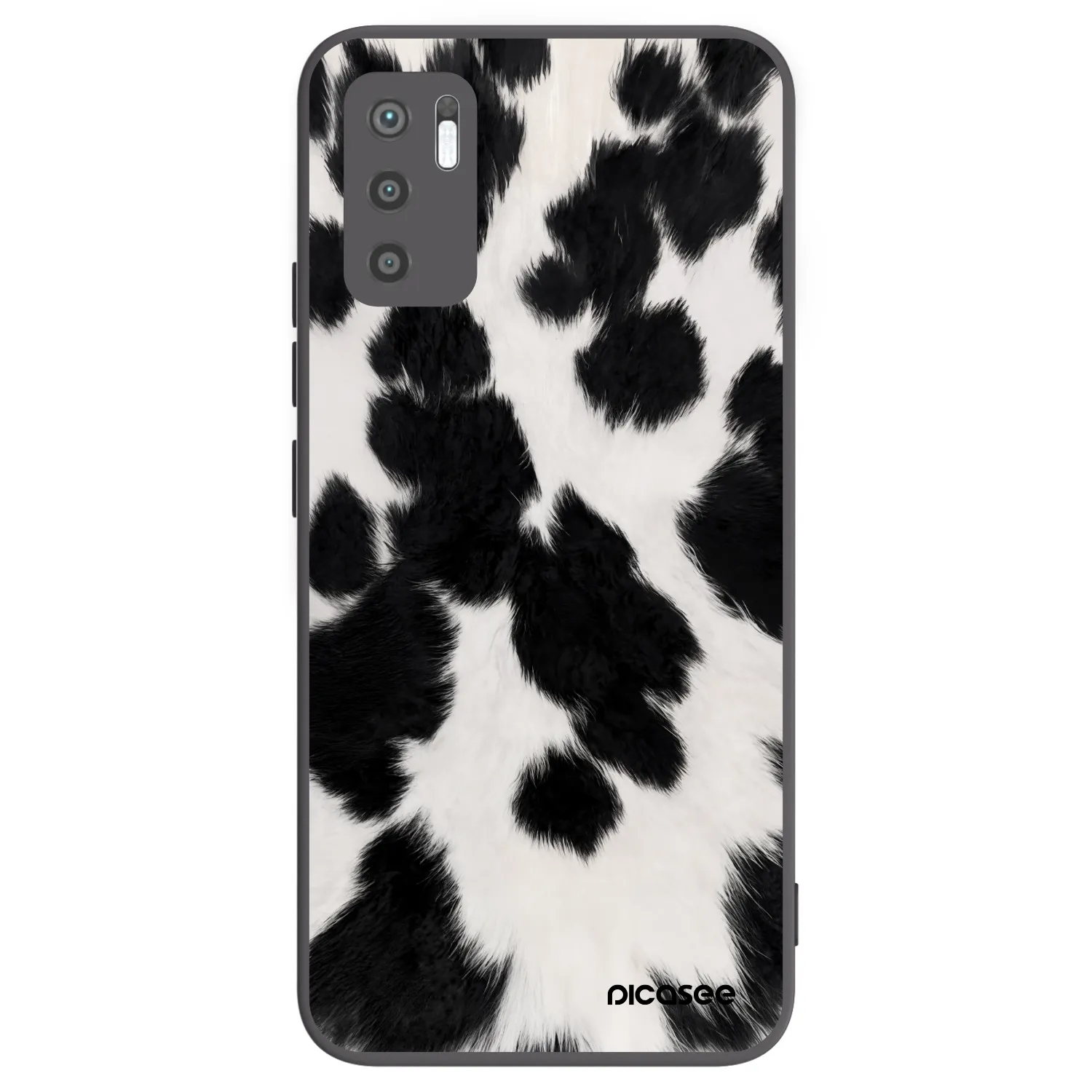 Picasee silikonový černý obal pro Xiaomi Redmi Note 10 5G - Black Moo