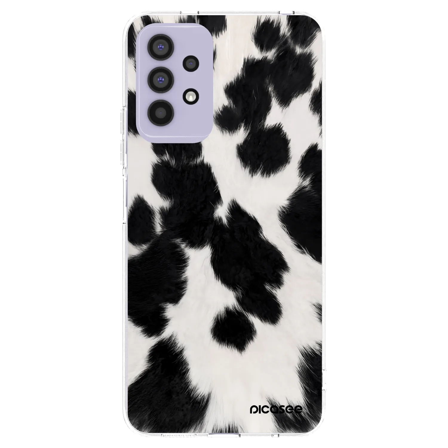 Picasee silikonový průhledný obal pro Samsung Galaxy A32 4G SM-A325F - Black Moo