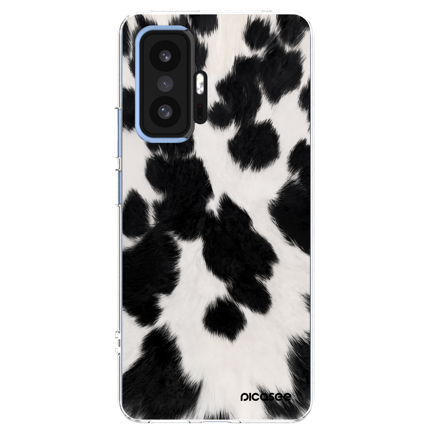 Picasee silikonový průhledný obal pro Xiaomi 11T - Black Moo