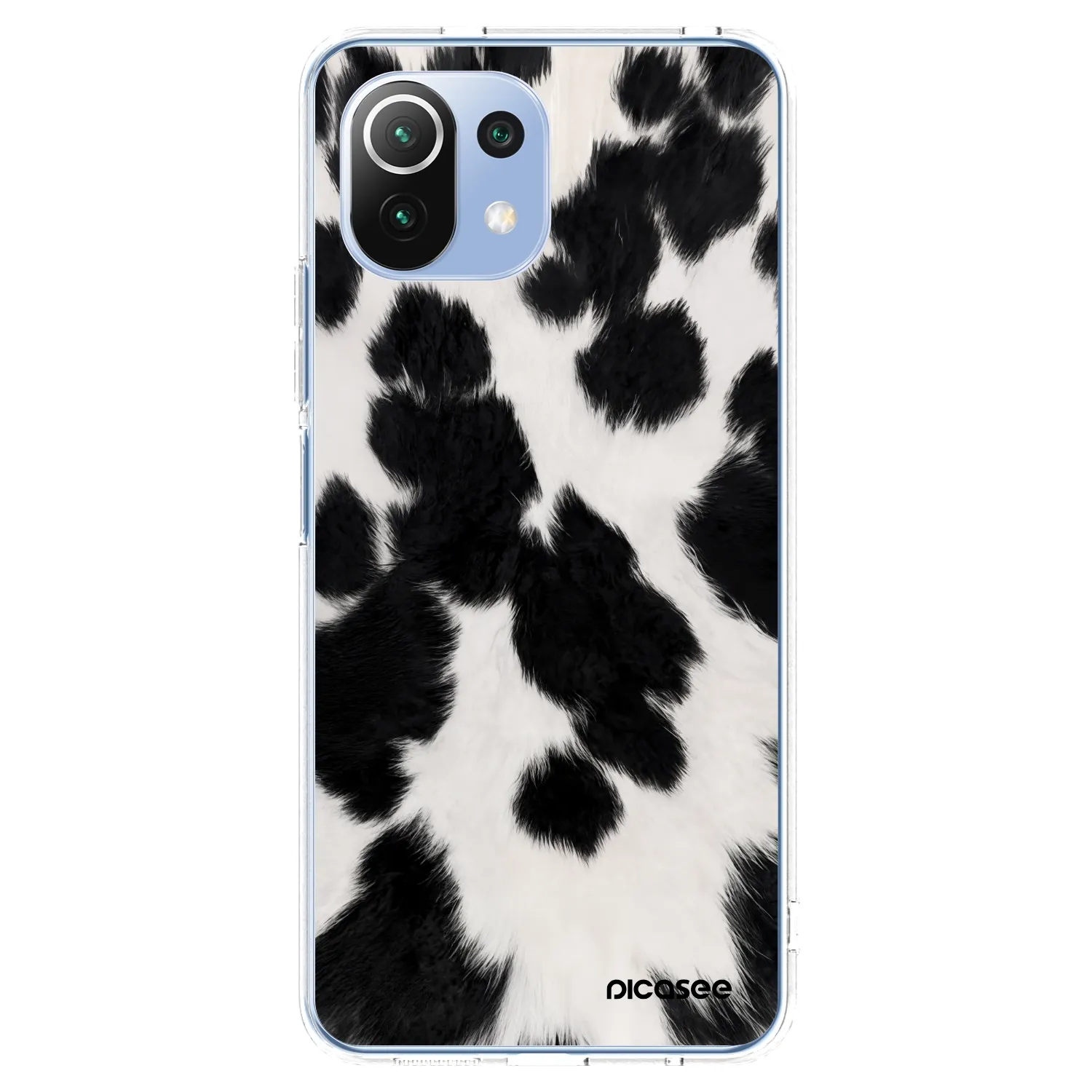 Picasee silikonový průhledný obal pro Xiaomi 11 Lite 5G NE - Black Moo