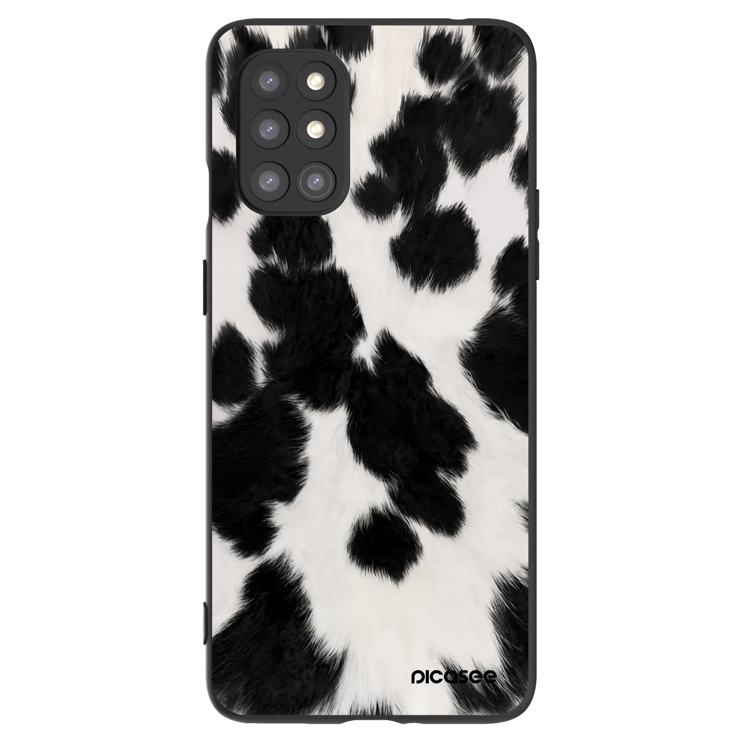 Picasee silikonový černý obal pro OnePlus 8T - Black Moo