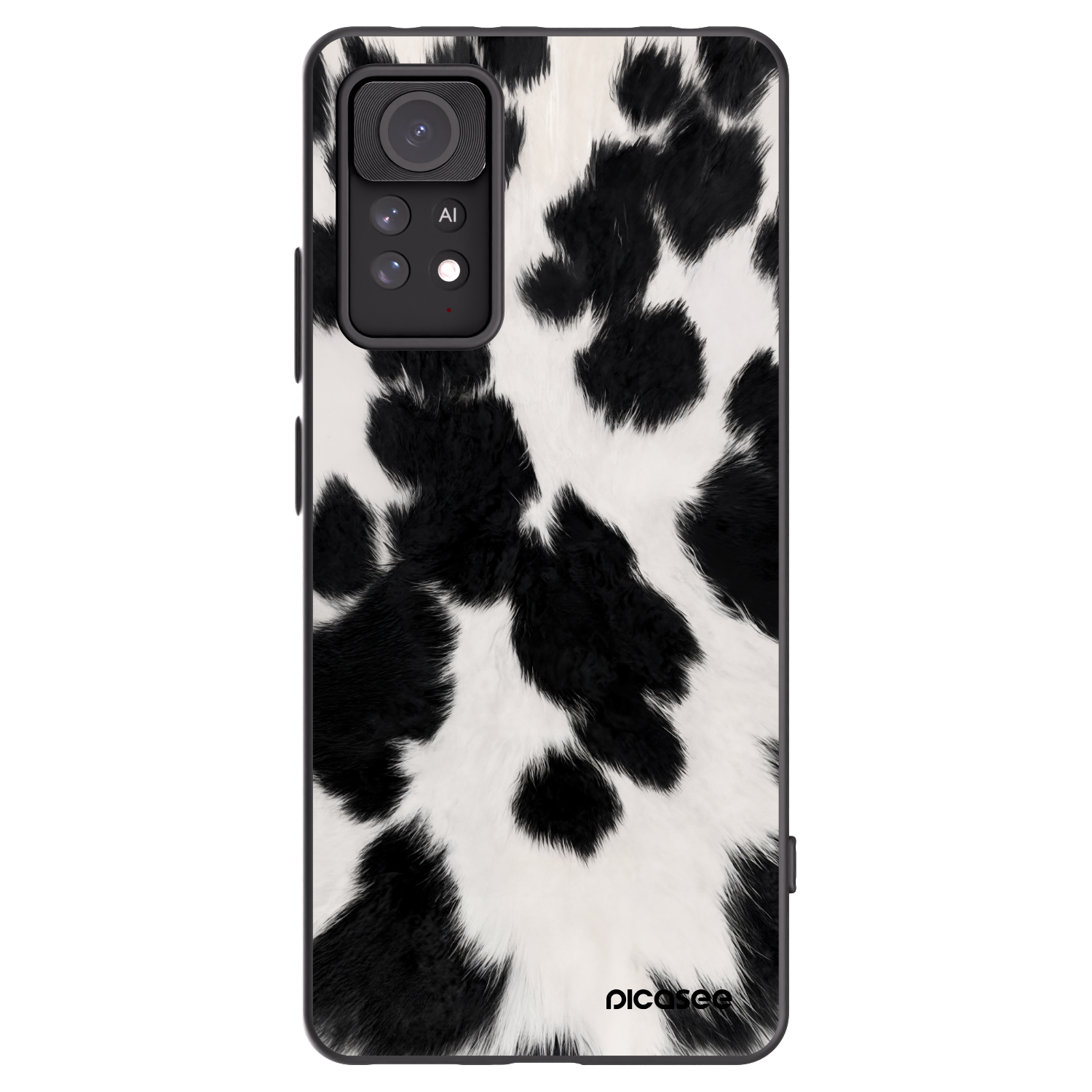 Picasee silikonový černý obal pro Xiaomi Redmi Note 11 Pro 5G - Black Moo