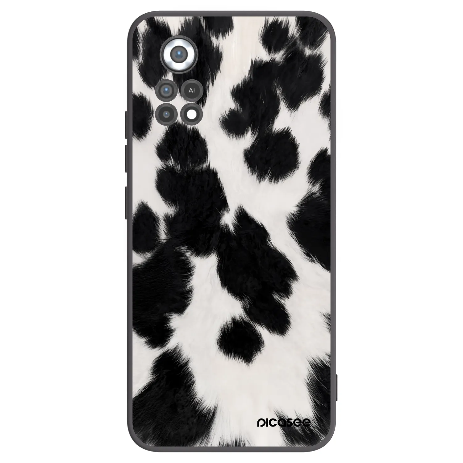 Picasee silikonový černý obal pro Xiaomi Poco X4 Pro 5G - Black Moo