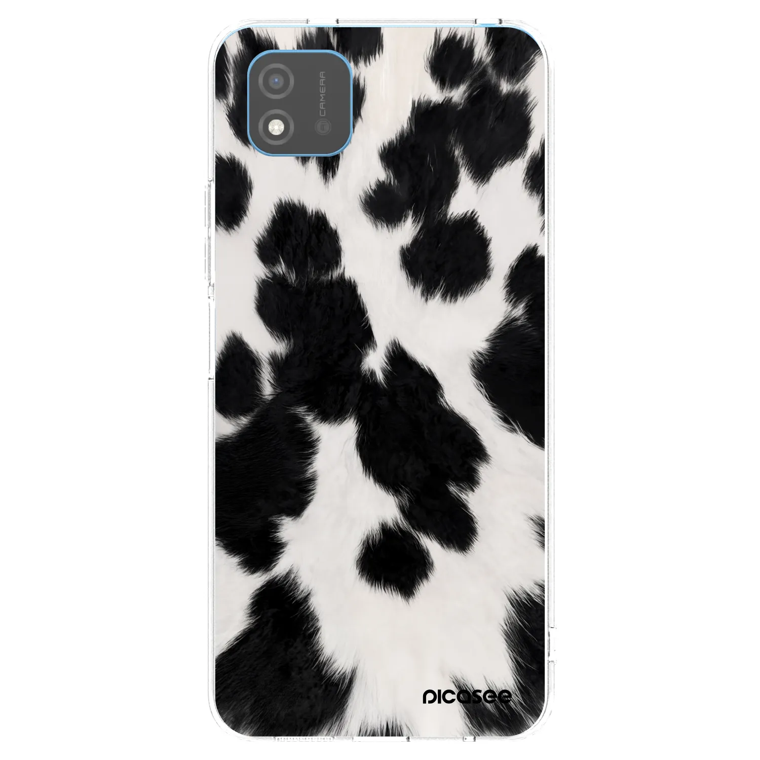 Picasee silikonový průhledný obal pro Realme C11 (2021) - Black Moo