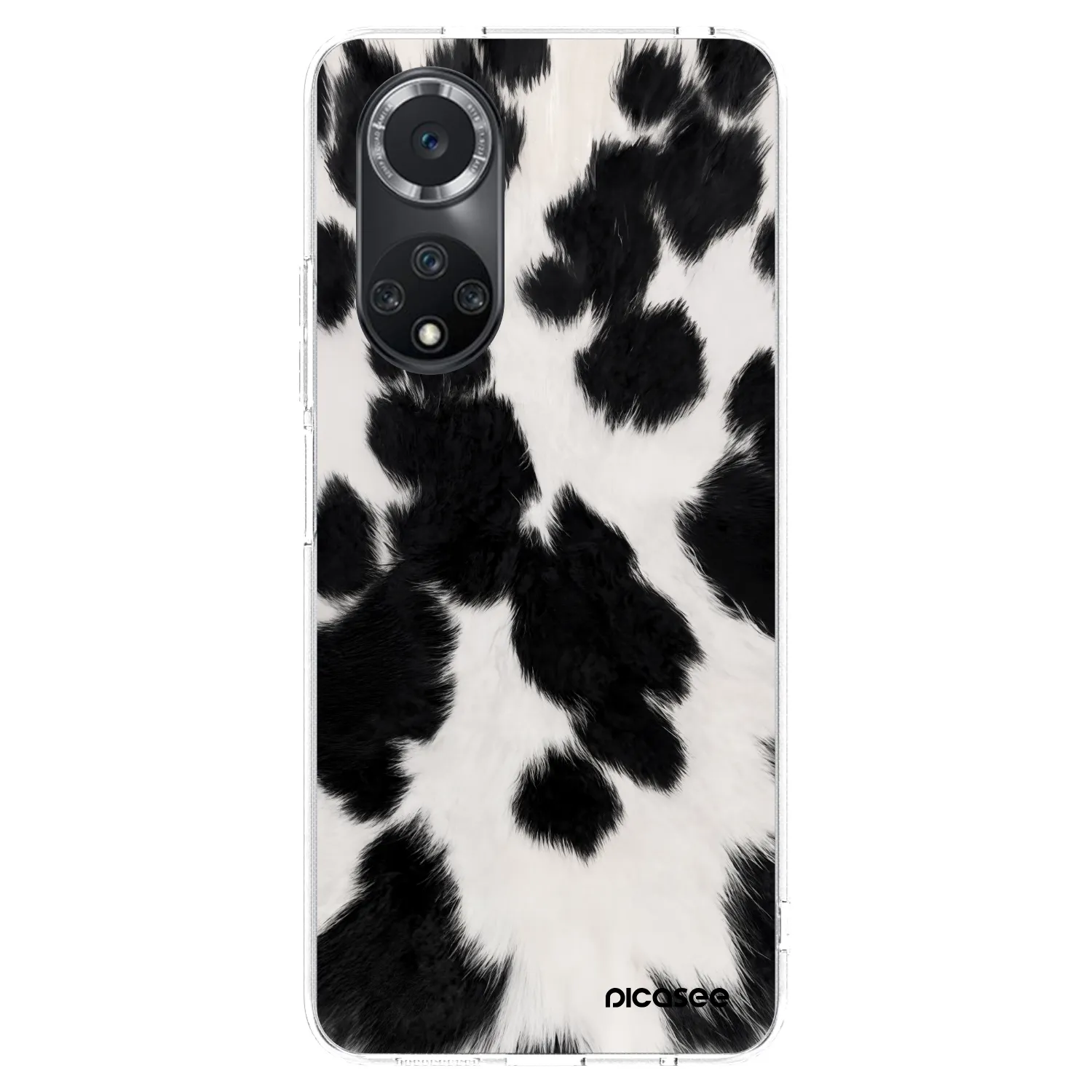 Picasee silikonový průhledný obal pro Huawei Nova 9 SE - Black Moo