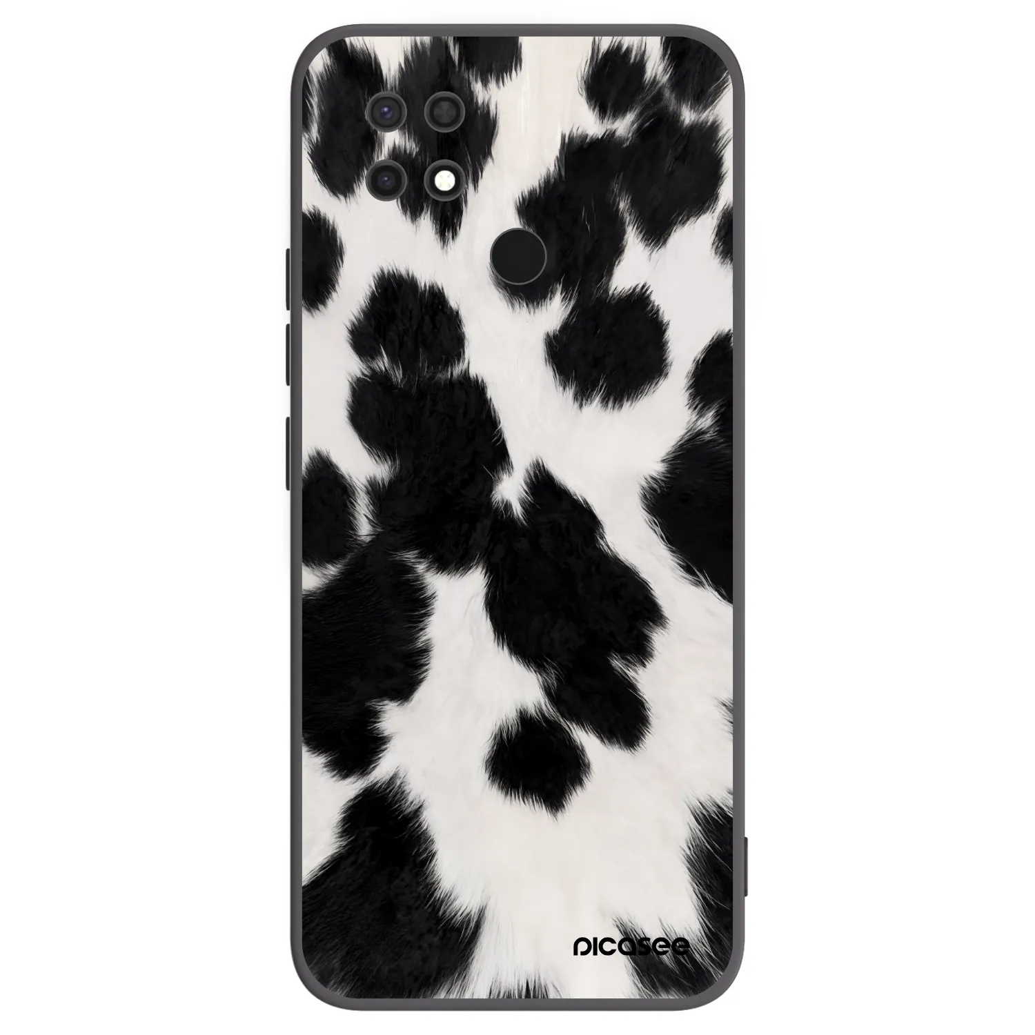 Picasee silikonový černý obal pro Xiaomi Redmi 10C - Black Moo