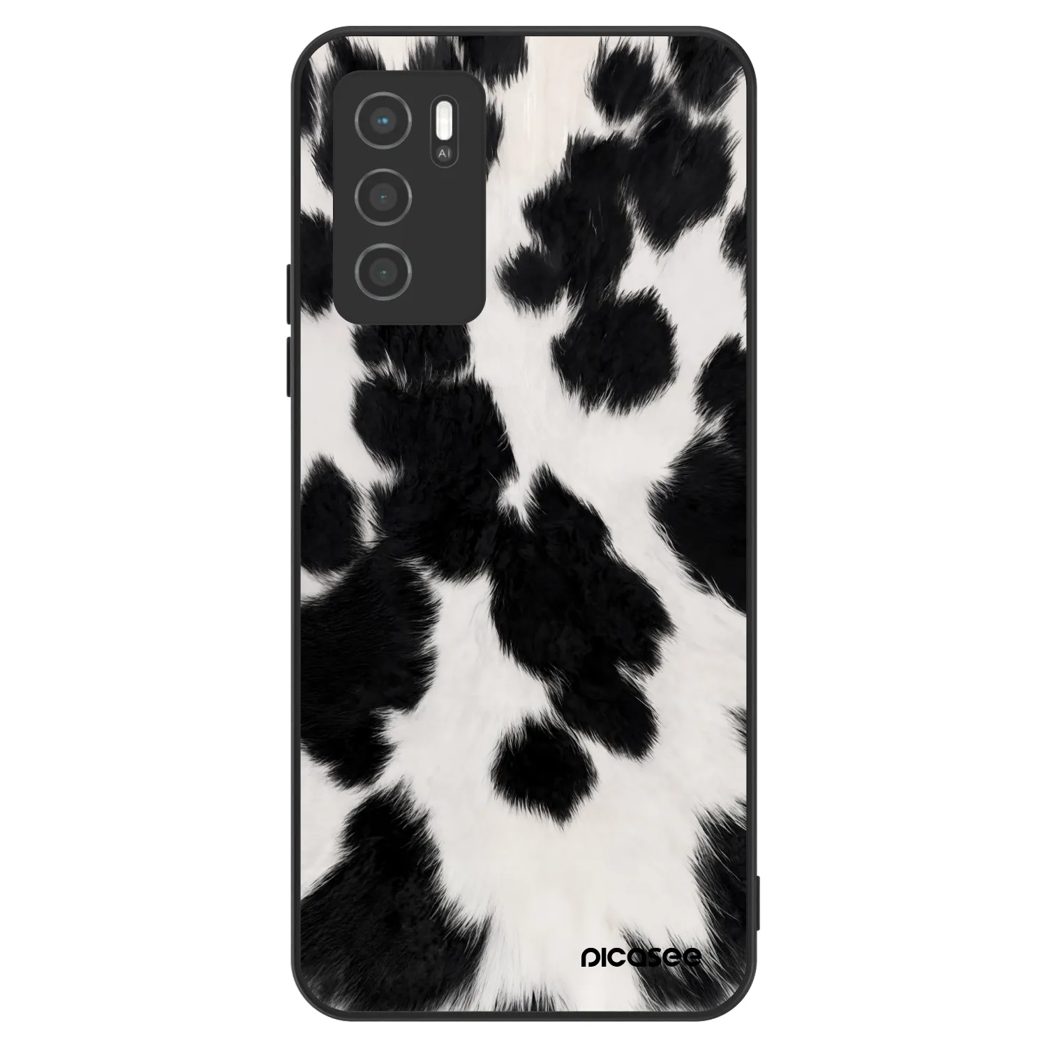 Picasee ULTIMATE CASE pro OPPO A16 - Black Moo