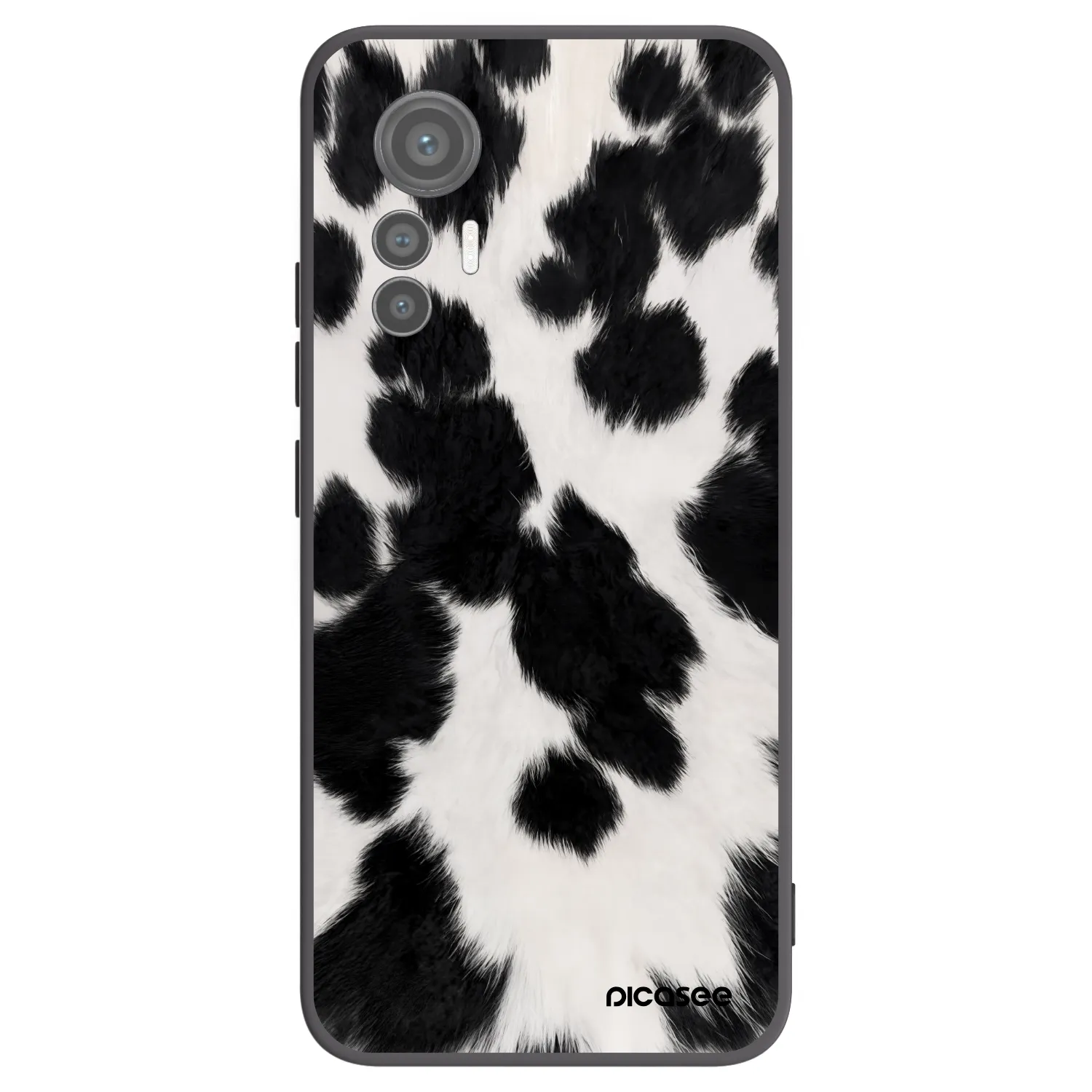 Picasee silikonový černý obal pro Xiaomi 12 Lite - Black Moo