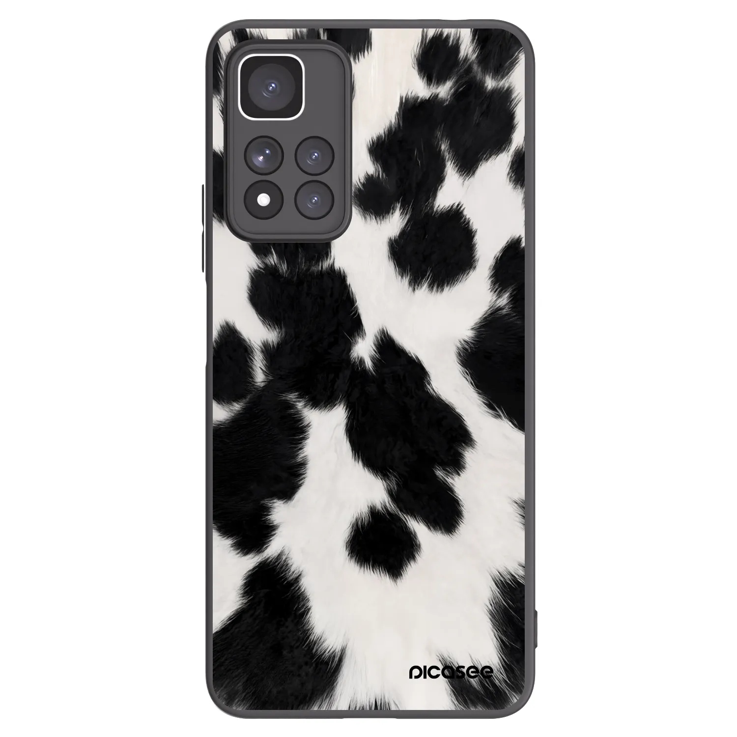 Picasee silikonový černý obal pro Xiaomi Redmi Note 11 Pro+ 5G - Black Moo