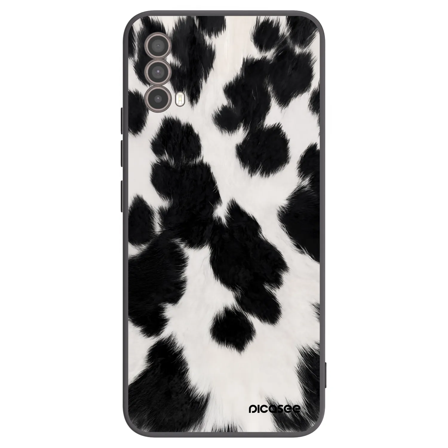 Picasee silikonový černý obal pro Motorola Moto E40 - Black Moo