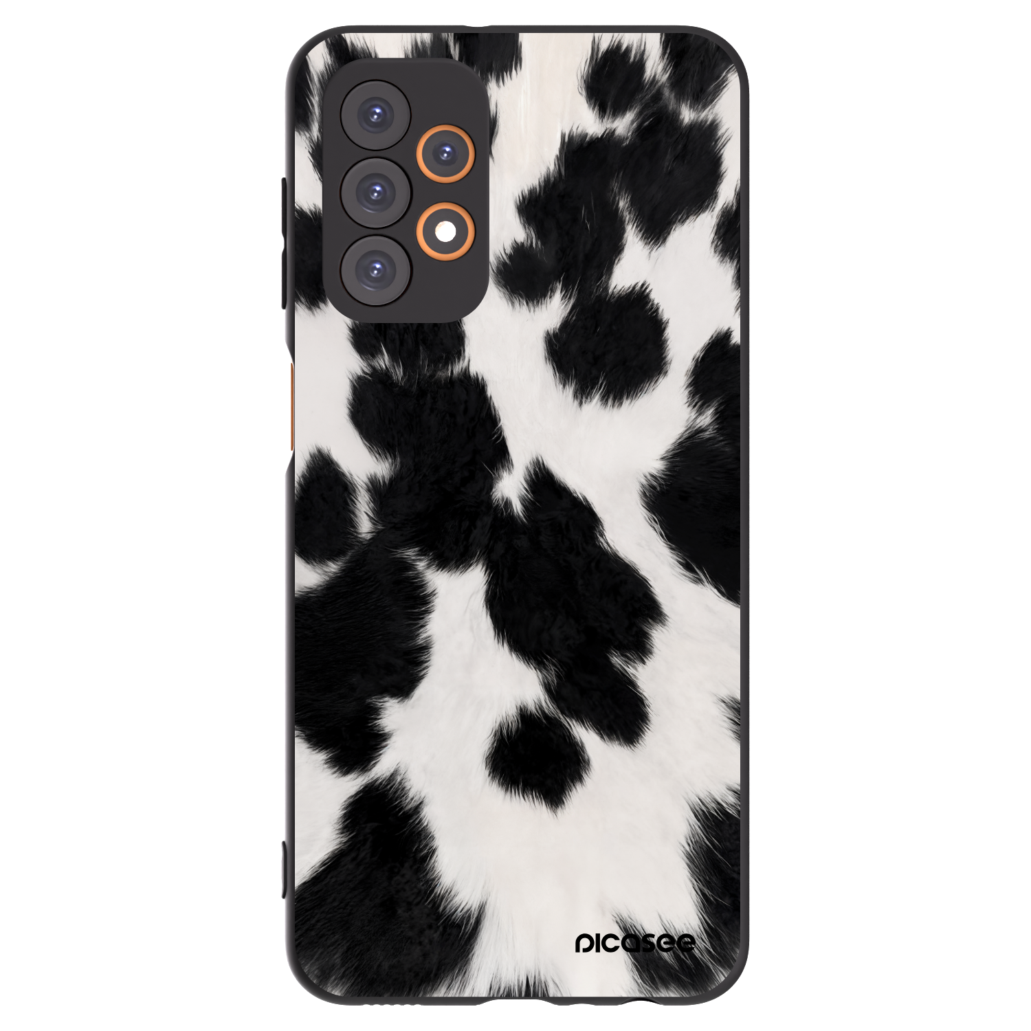 Picasee silikonový černý obal pro Samsung Galaxy A23 A236B 5G - Black Moo