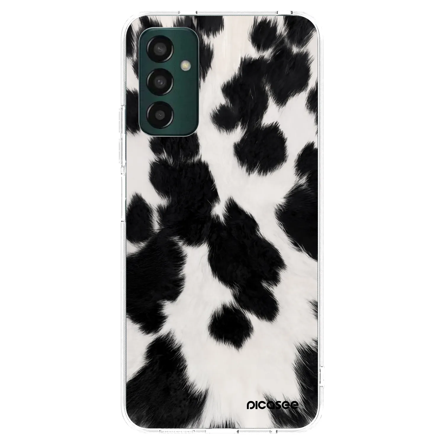 Picasee silikonový průhledný obal pro Samsung Galaxy M23 5G - Black Moo