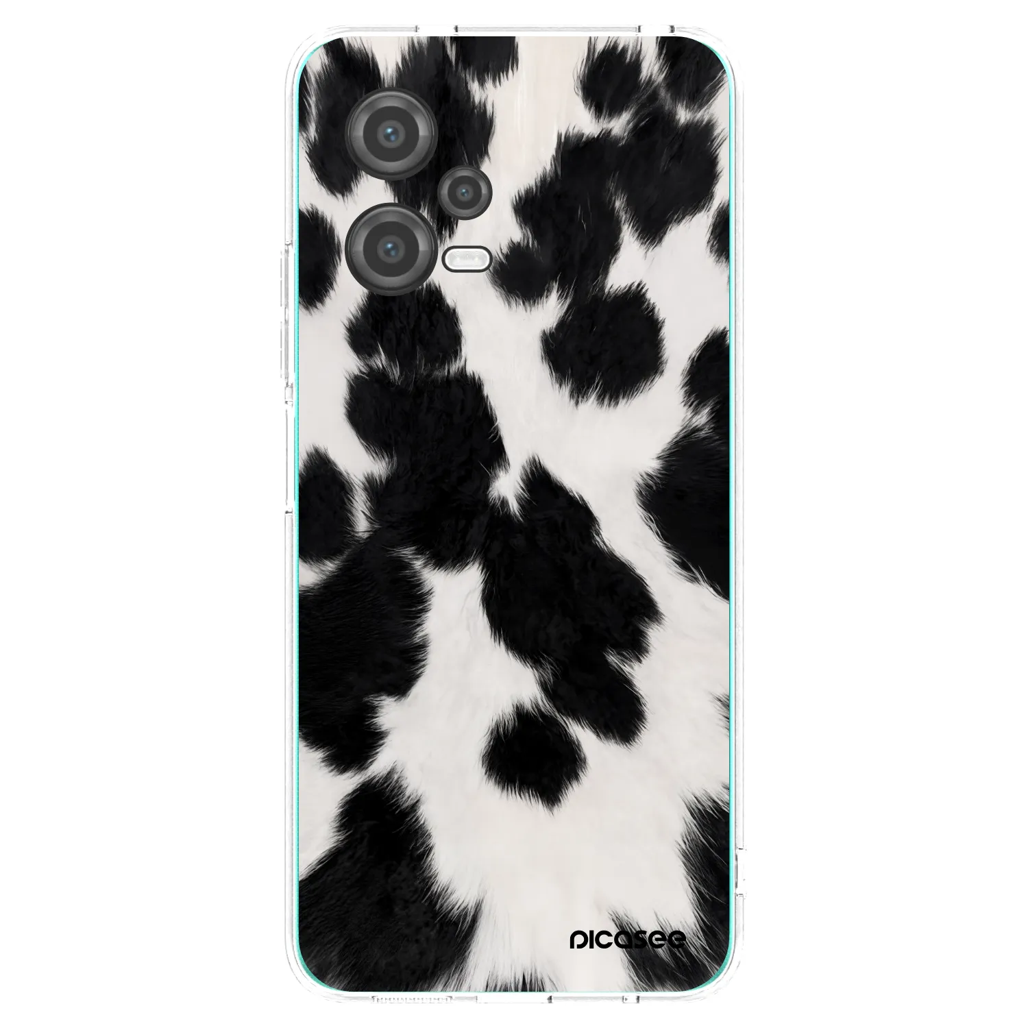 Picasee silikonový průhledný obal pro Xiaomi Poco X5 - Black Moo