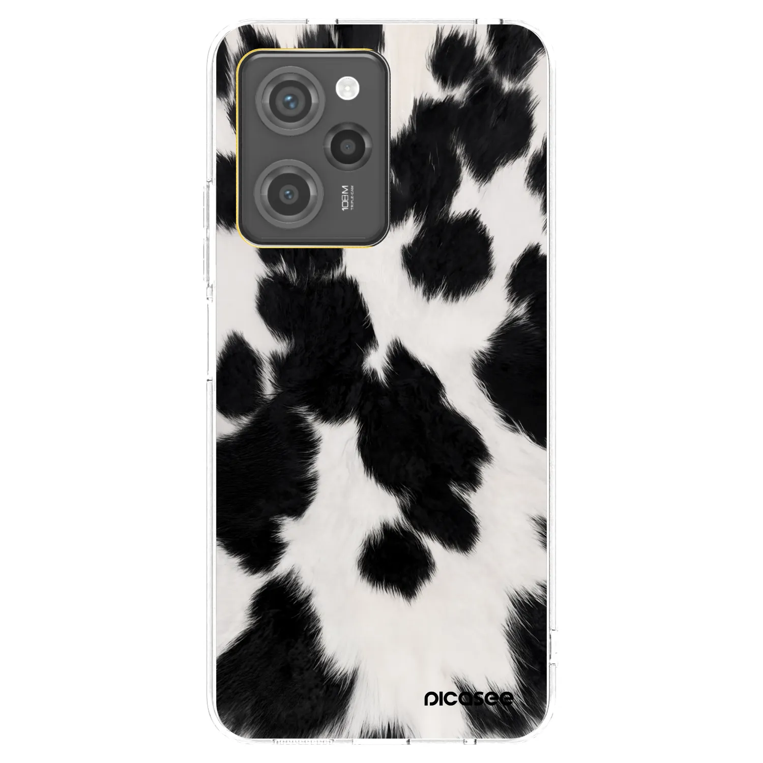 Picasee silikonový černý obal pro Xiaomi Poco X5 Pro - Black Moo