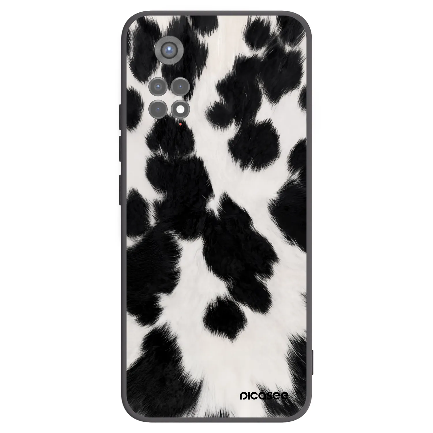 Picasee silikonový černý obal pro Xiaomi Redmi Note 11S 5G - Black Moo