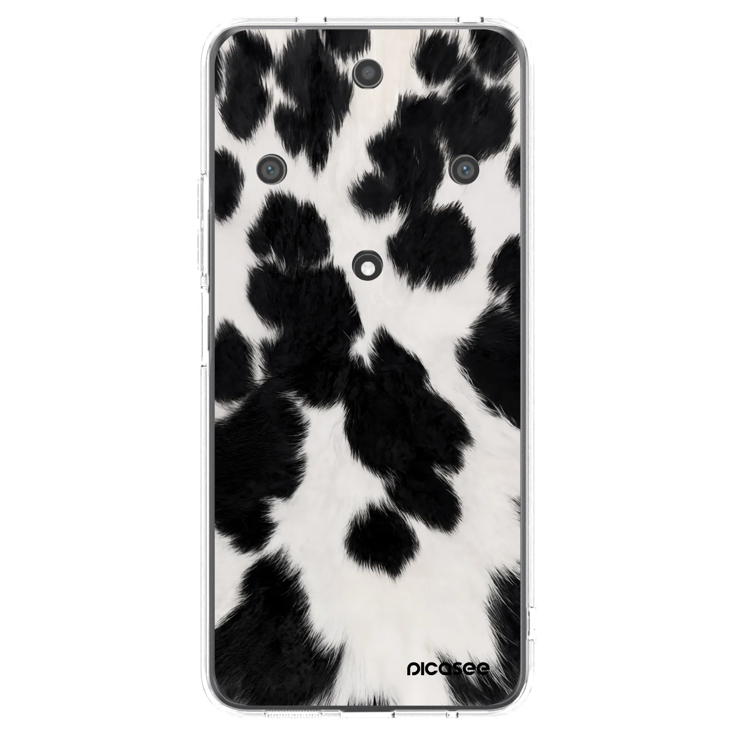 Picasee silikonový průhledný obal pro Honor Magic5 Lite 5G - Black Moo