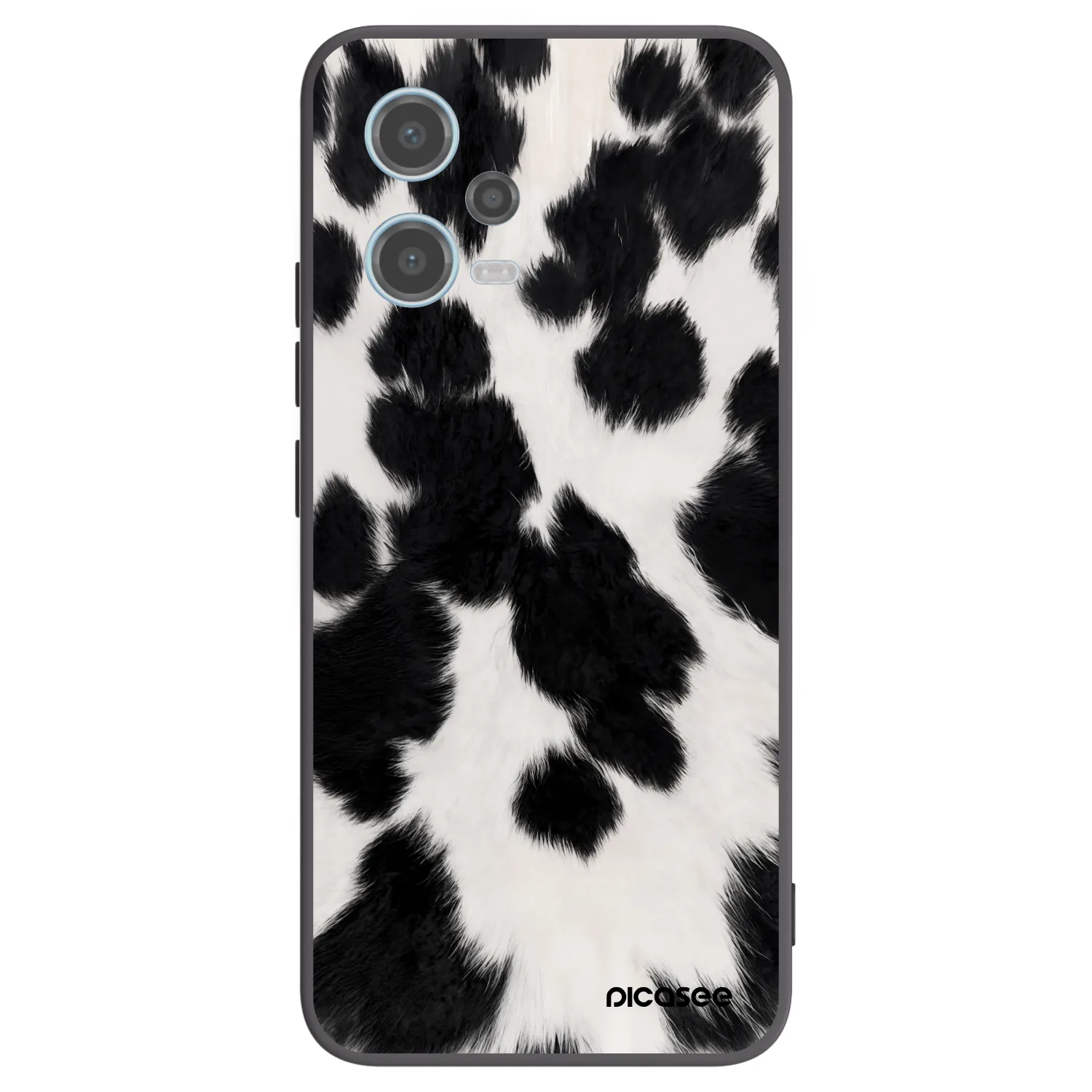 Picasee silikonový černý obal pro Xiaomi Redmi Note 12 5G - Black Moo