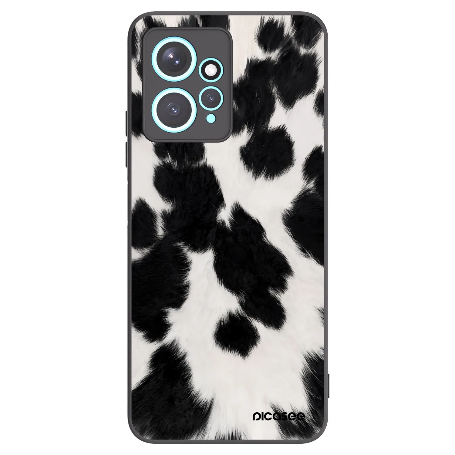 Picasee silikonový černý obal pro Xiaomi Redmi Note 12 4G - Black Moo