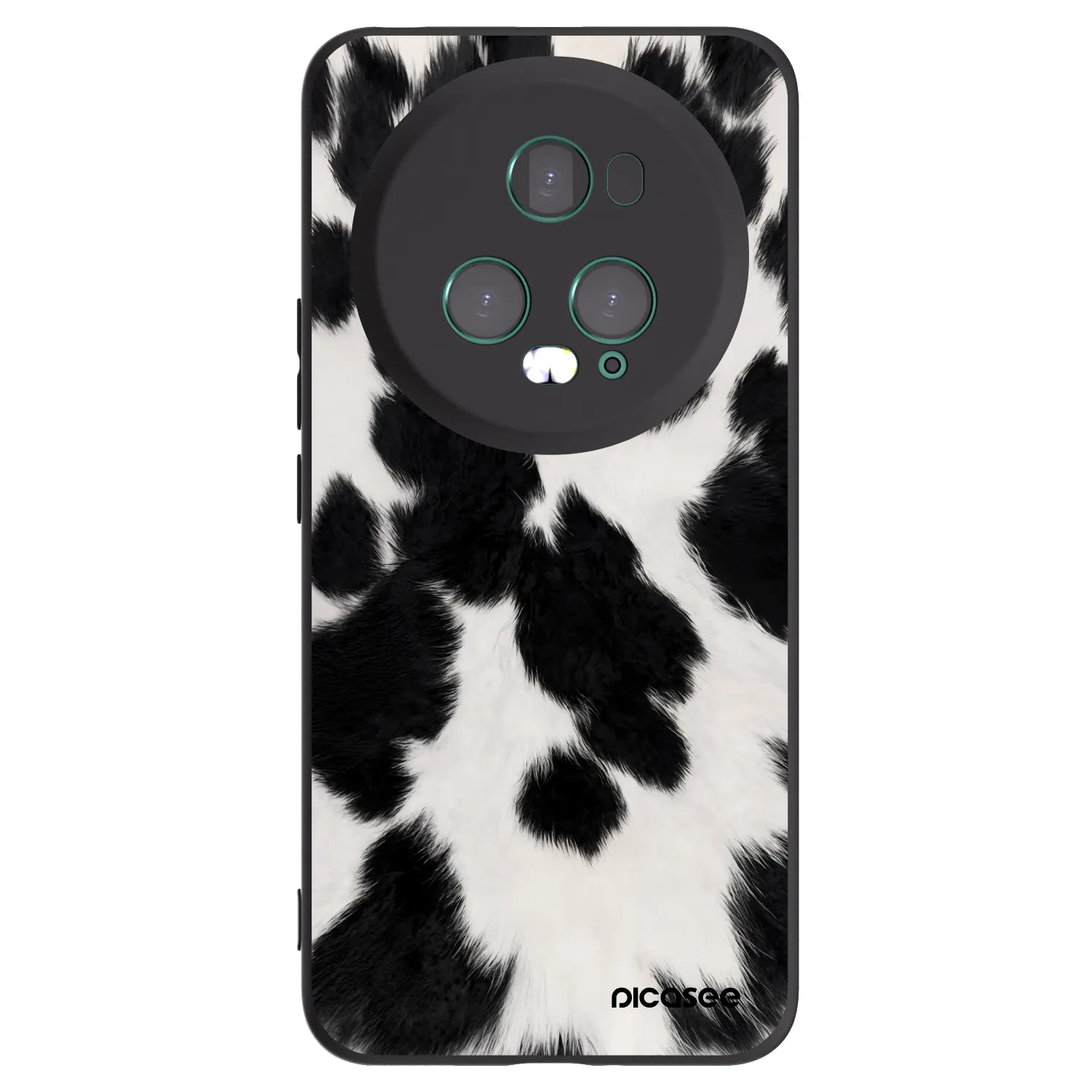 Picasee silikonový černý obal pro Honor Magic5 Pro - Black Moo