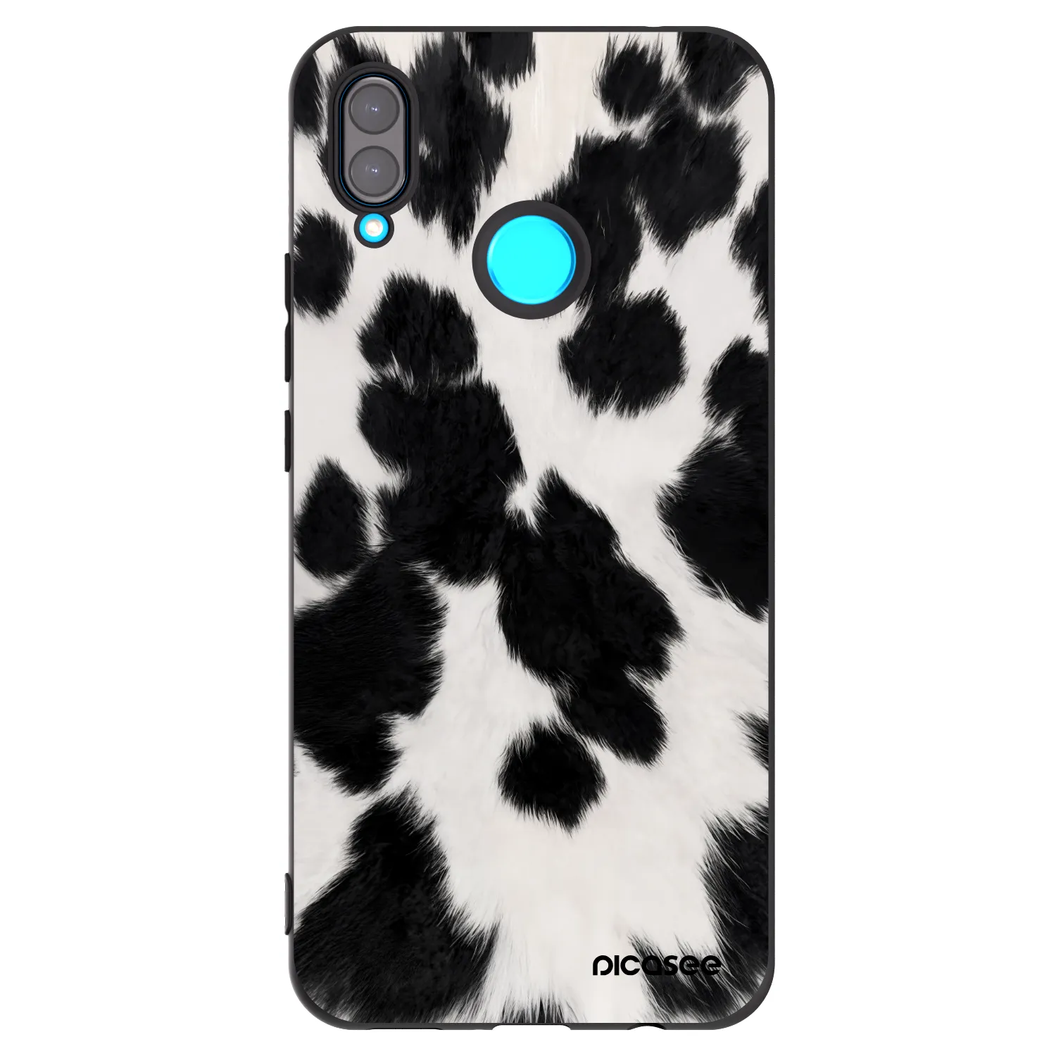 Picasee silikonový černý obal pro Huawei Nova 3 - Black Moo