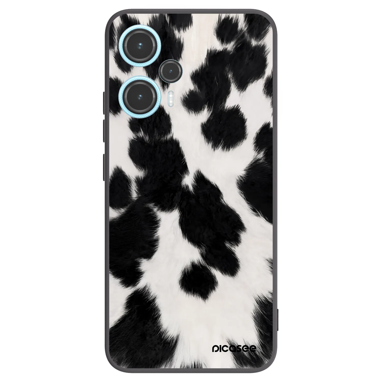 Picasee silikonový černý obal pro Xiaomi Poco F5 - Black Moo