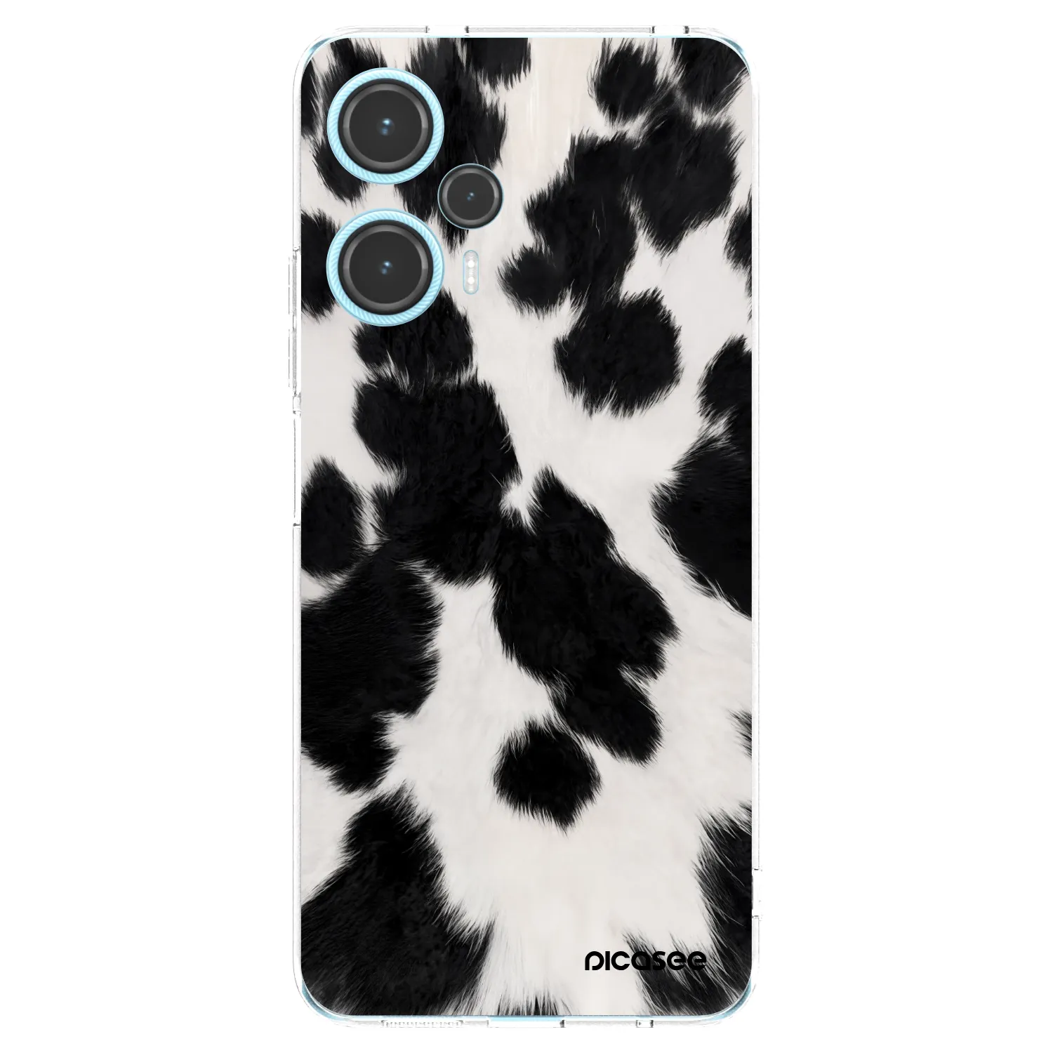 Picasee silikonový průhledný obal pro Xiaomi Poco F5 - Black Moo