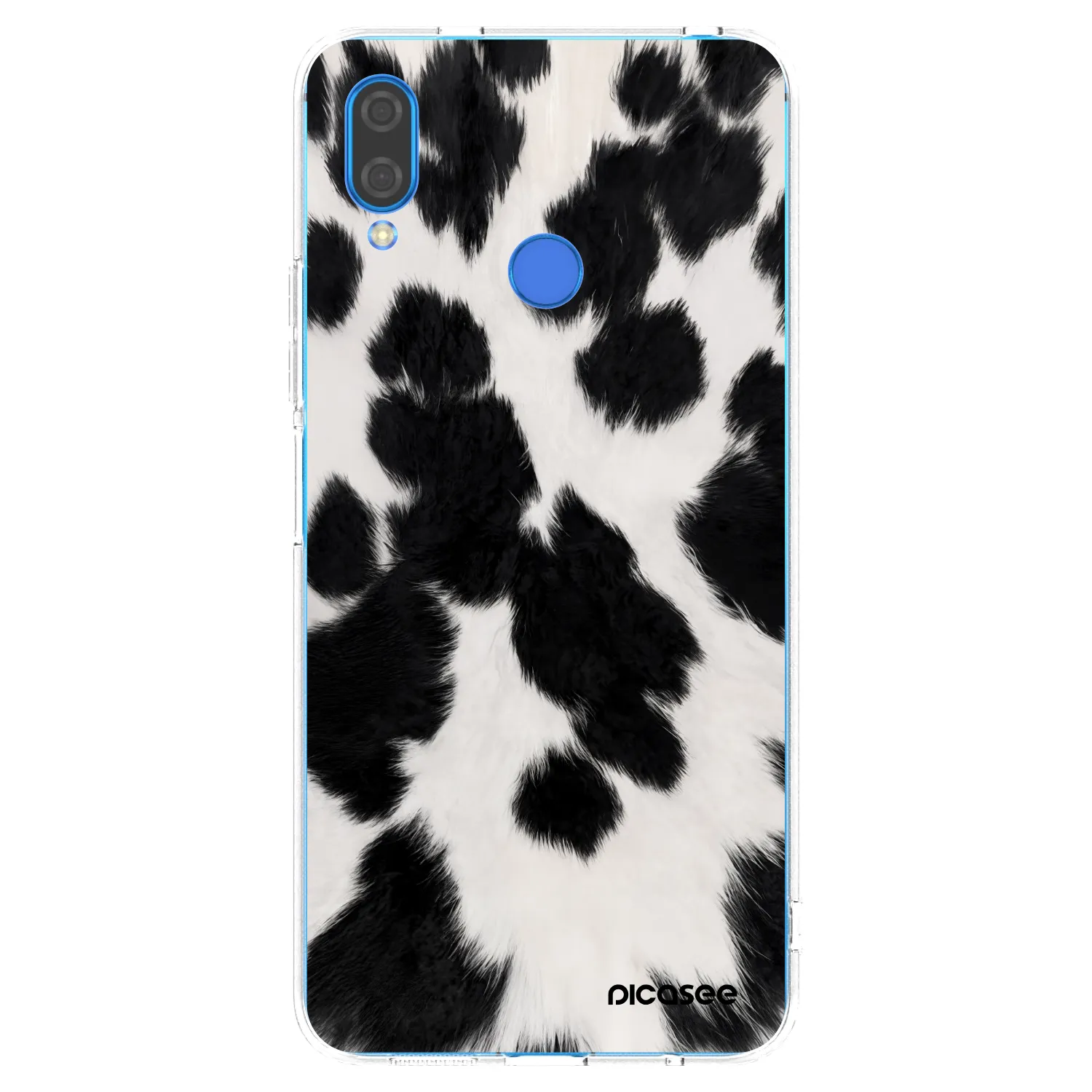 Picasee silikonový průhledný obal pro Huawei Nova 3i - Black Moo