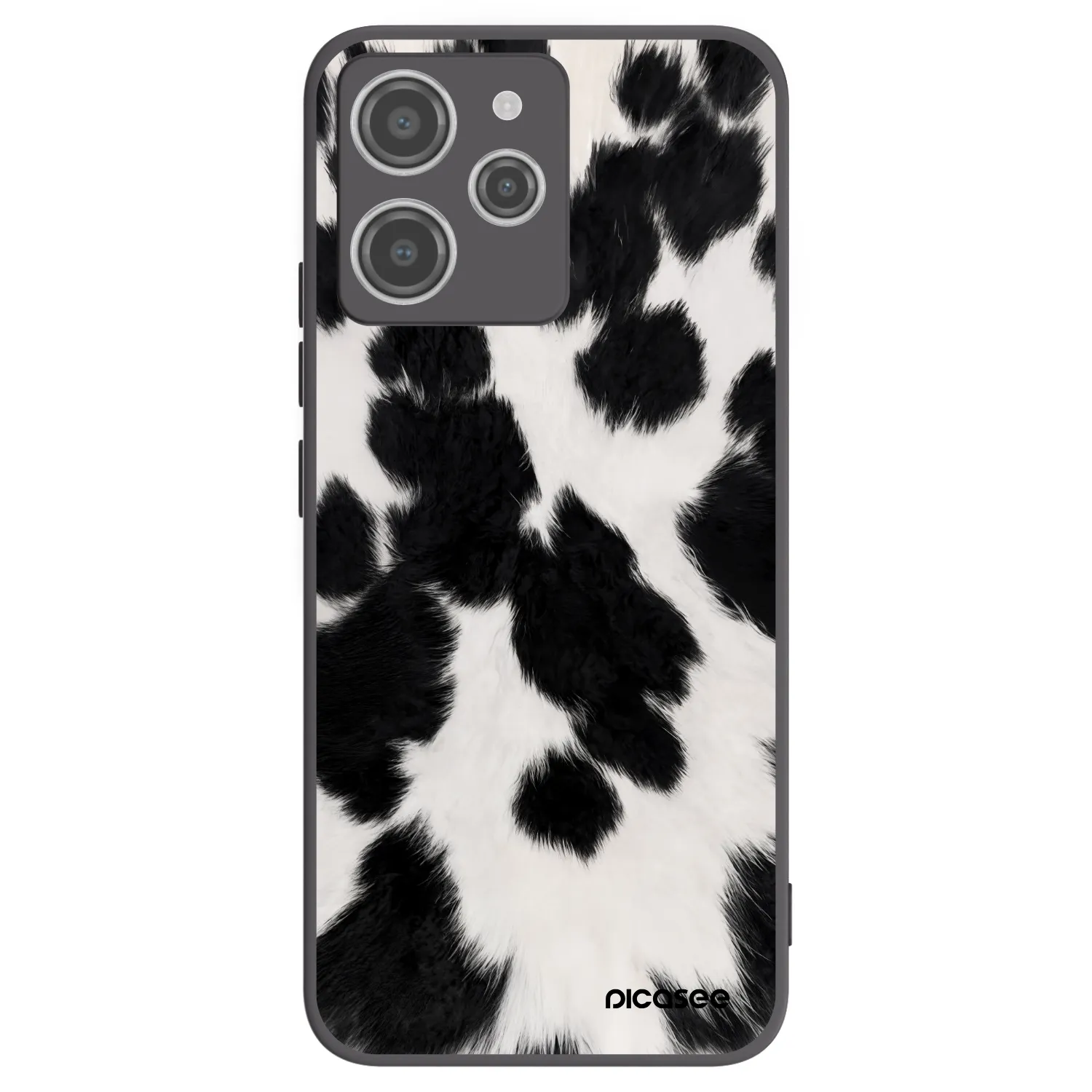 Picasee silikonový černý obal pro Xiaomi Redmi 12 4G - Black Moo