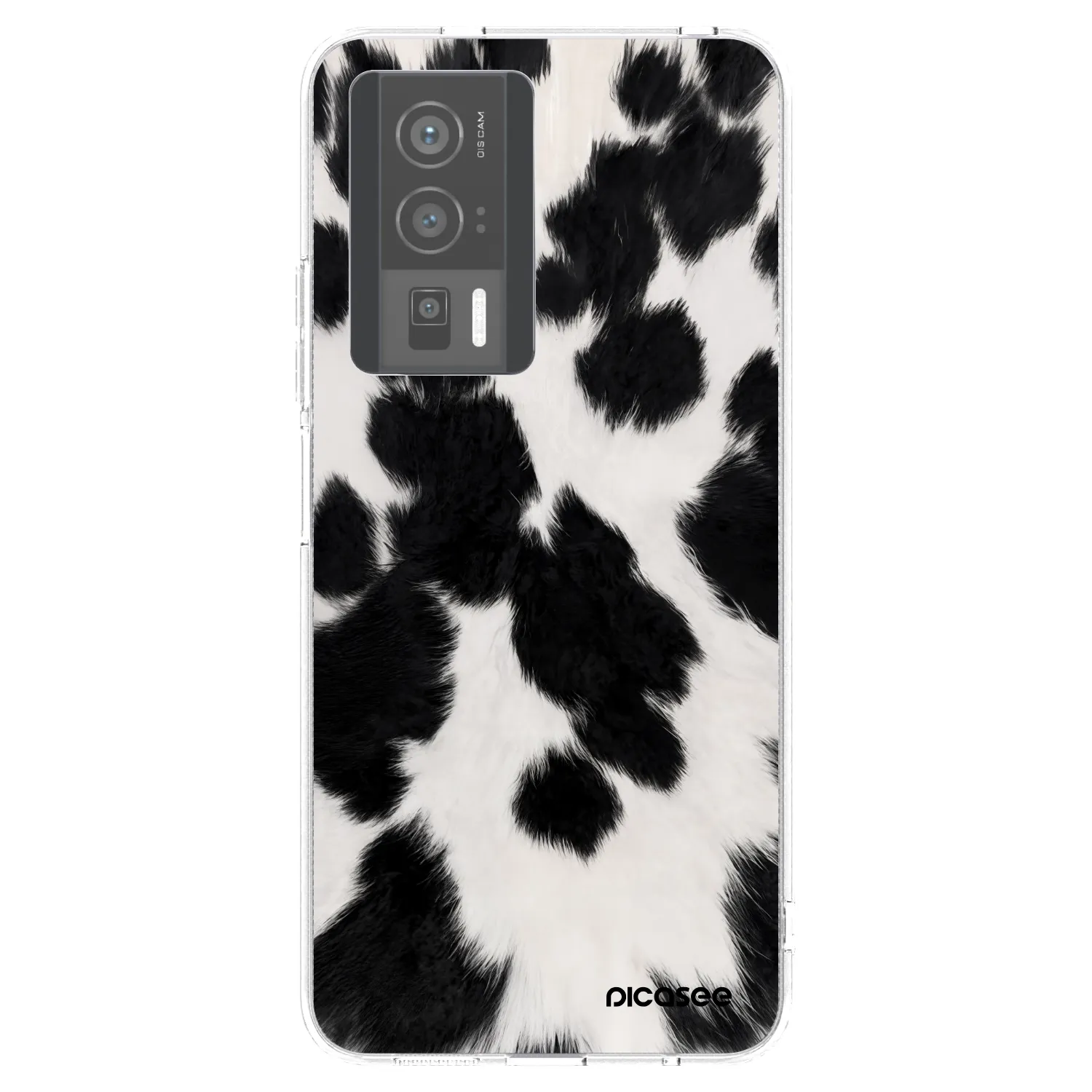 Picasee silikonový průhledný obal pro Xiaomi Poco F5 Pro 5G - Black Moo
