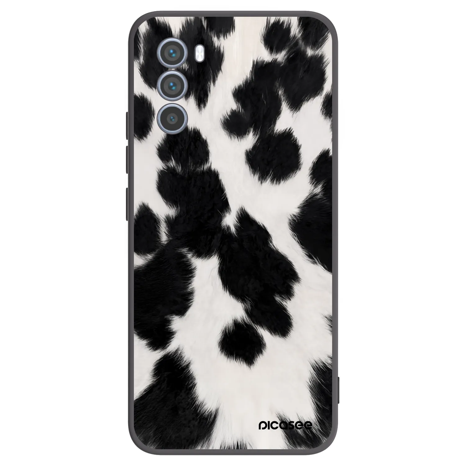 Picasee silikonový černý obal pro Motorola Moto G62 - Black Moo