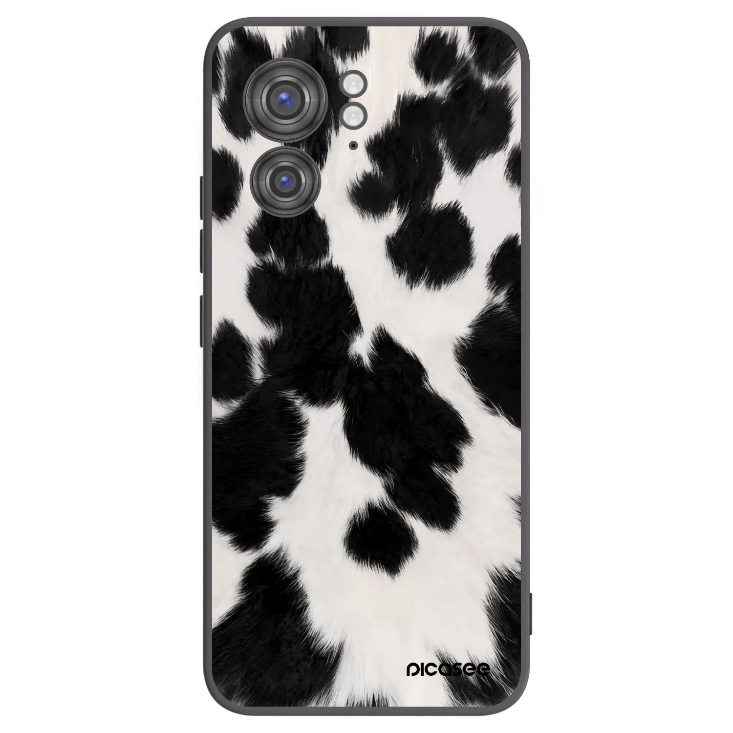 Picasee silikonový černý obal pro Motorola Edge 40 - Black Moo