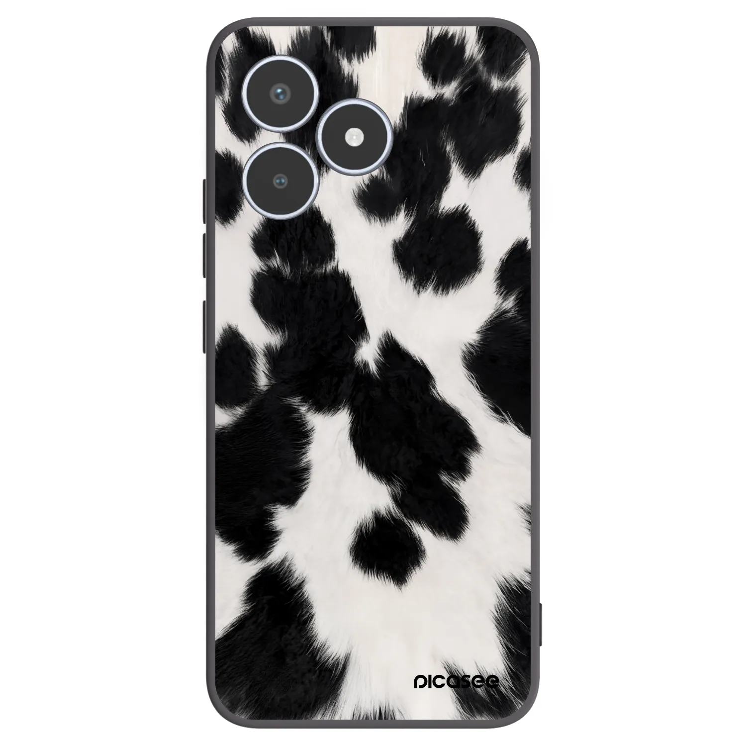 Picasee silikonový černý obal pro Realme C53 - Black Moo