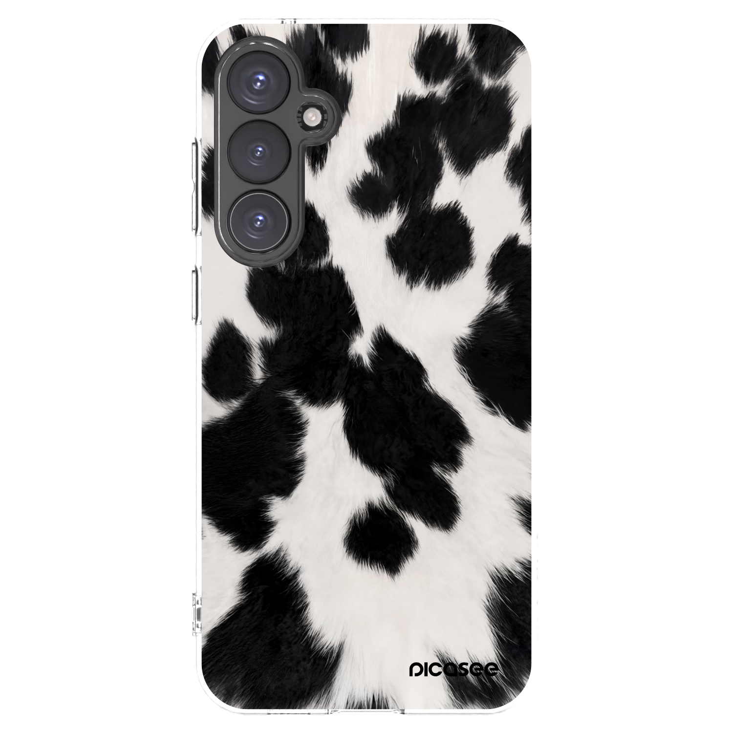 Picasee silikonový průhledný obal pro Samsung Galaxy S23 FE S711B - Black Moo