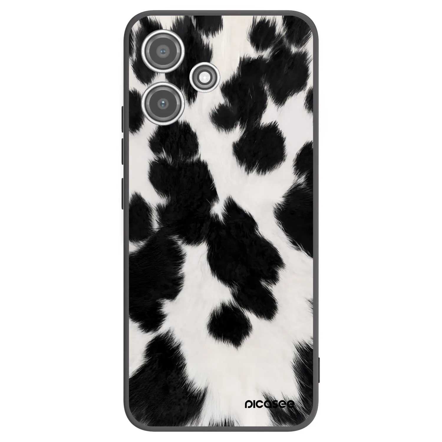 Picasee silikonový černý obal pro Xiaomi Redmi 12 5G - Black Moo
