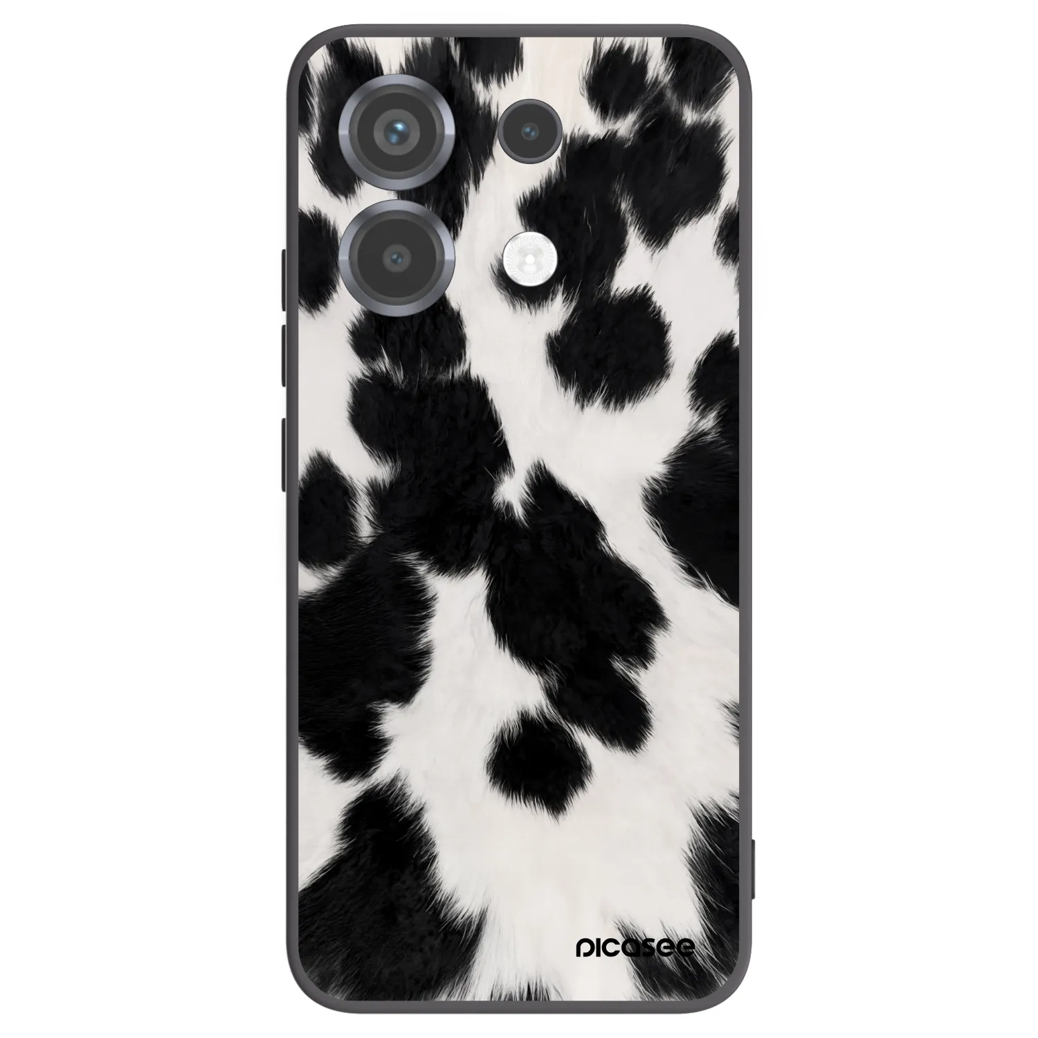 Picasee silikonový černý obal pro Xiaomi Poco X6 - Black Moo