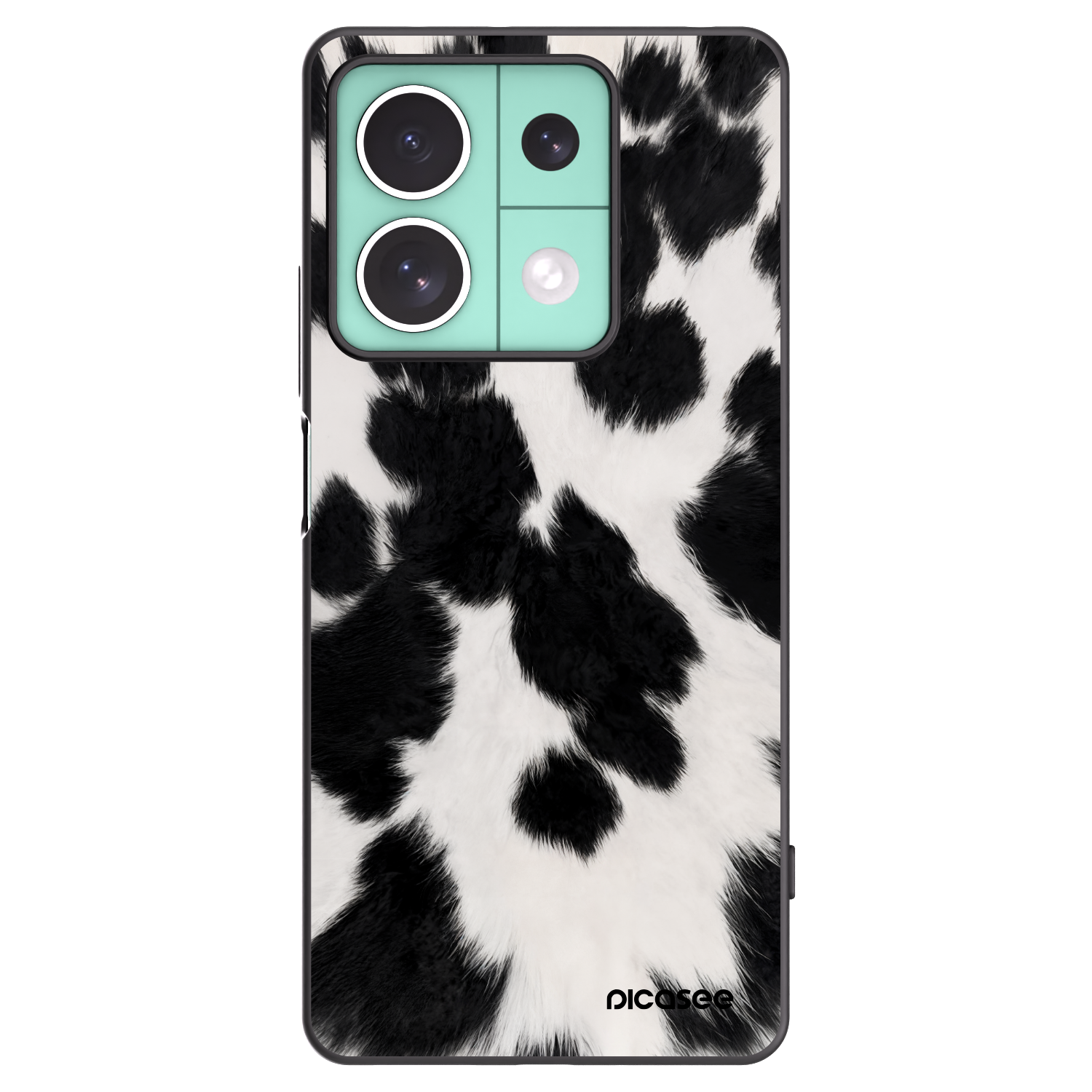 Picasee silikonový černý obal pro Xiaomi Redmi Note 13 5G - Black Moo