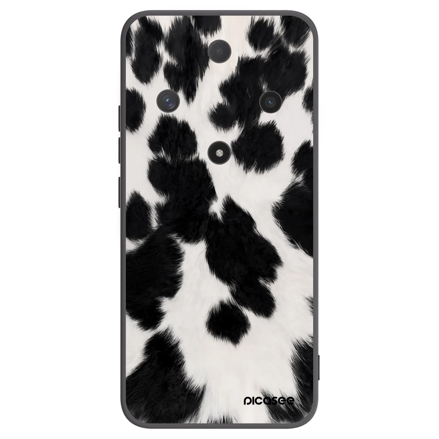 Picasee silikonový černý obal pro Honor Magic6 Lite 5G - Black Moo