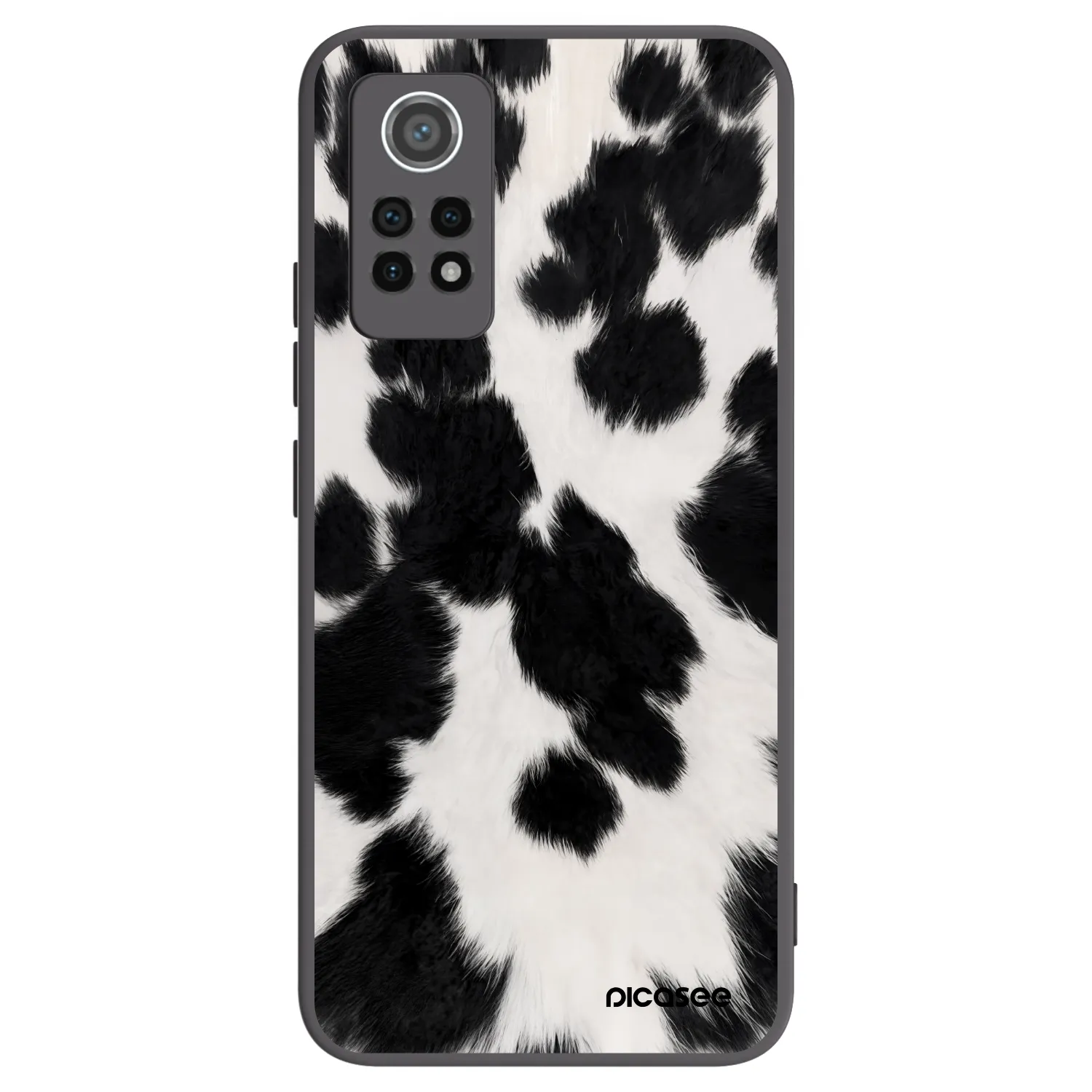 Picasee silikonový černý obal pro Xiaomi Redmi Note 12 Pro 4G - Black Moo