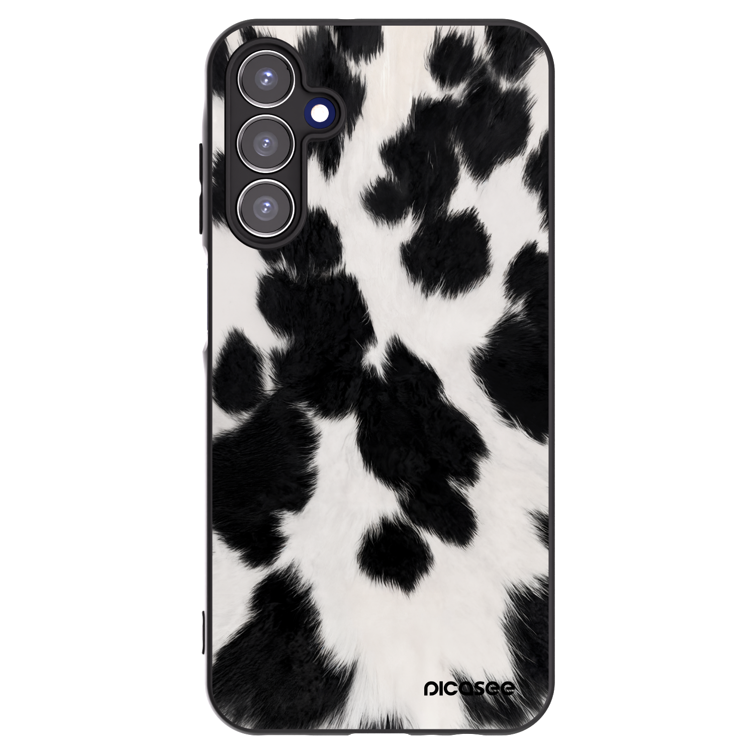 Picasee silikonový černý obal pro Samsung Galaxy A15 A155F 4G - Black Moo