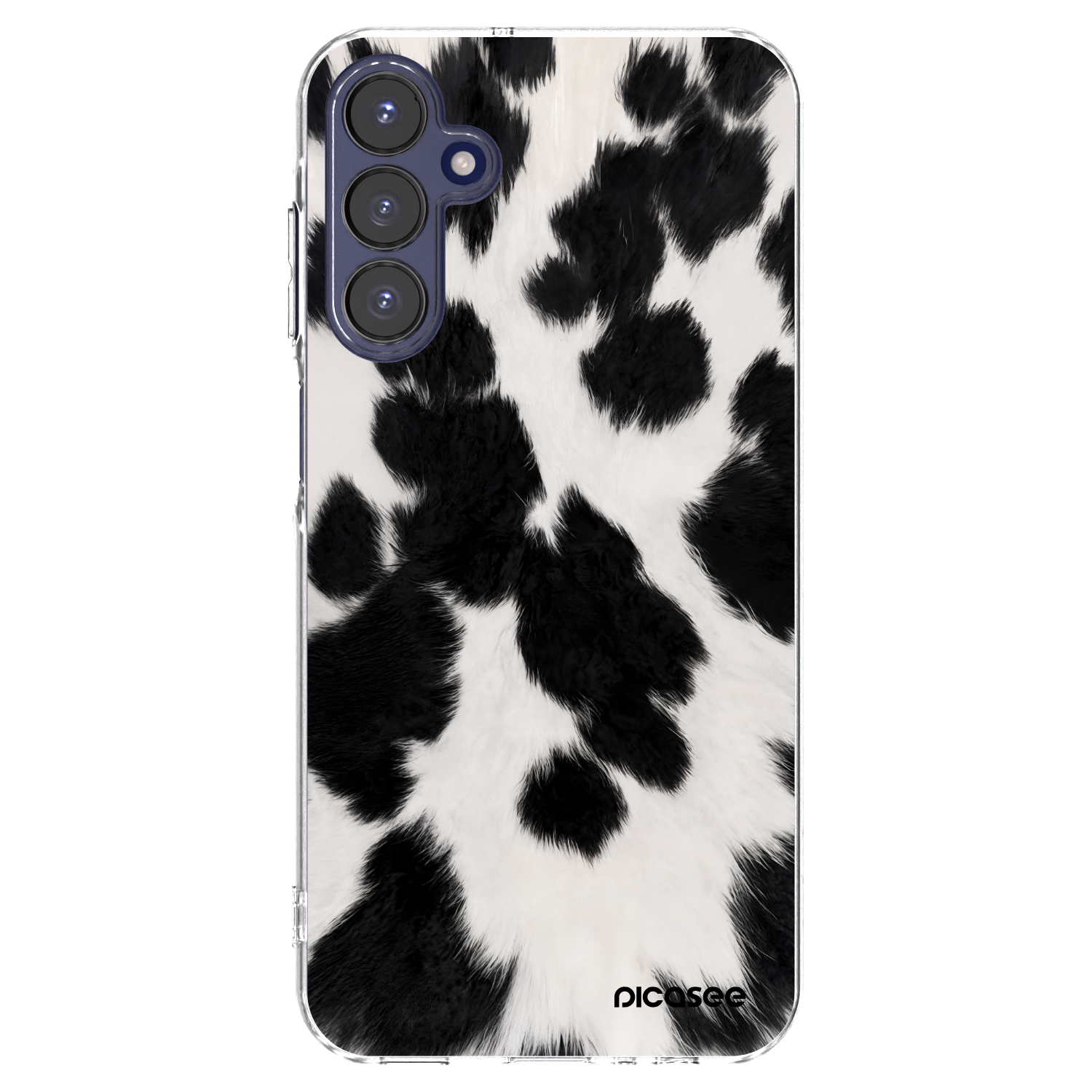 Picasee silikonový průhledný obal pro Samsung Galaxy A15 A155F 4G - Black Moo