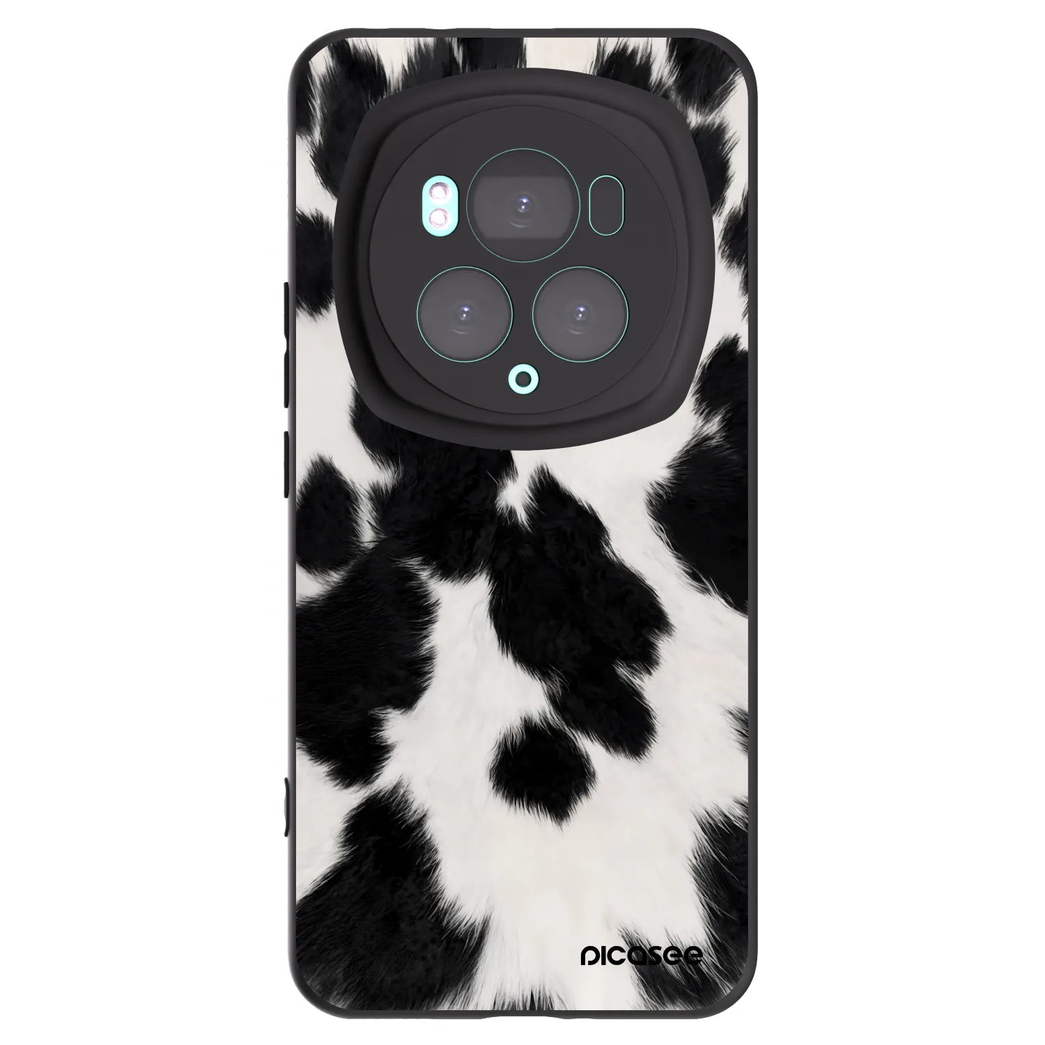 Picasee silikonový černý obal pro Honor Magic6 Pro - Black Moo