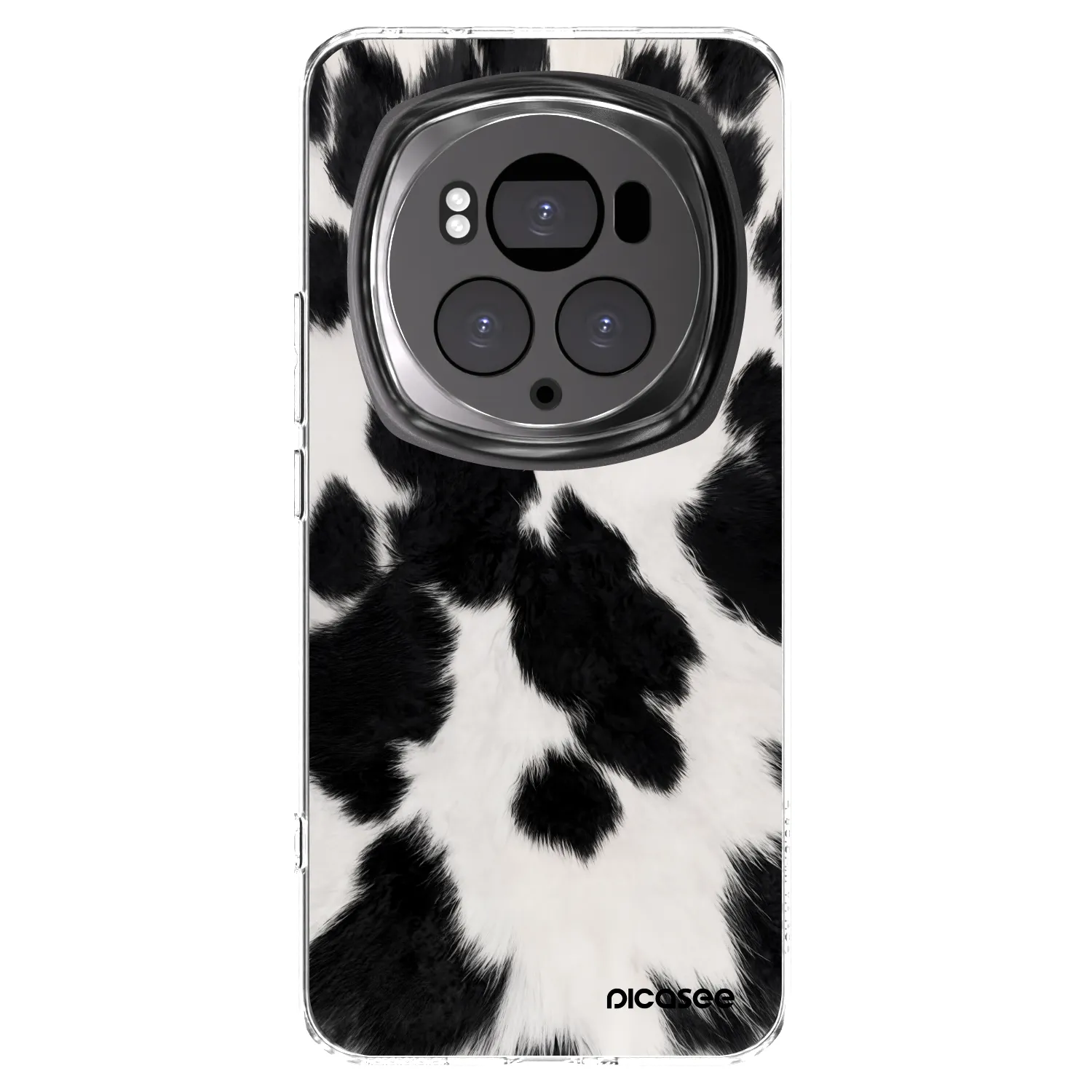 Picasee silikonový průhledný obal pro Honor Magic6 Pro - Black Moo