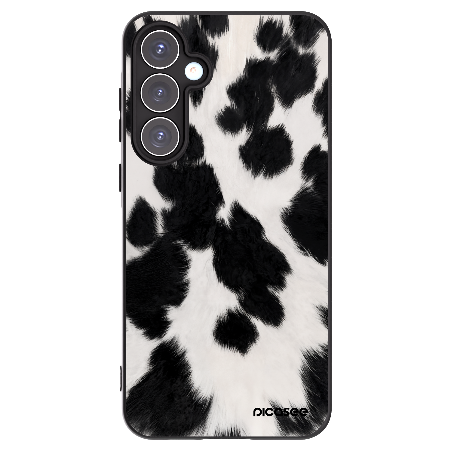 Picasee silikonový černý obal pro Samsung Galaxy A55 5G A556B - Black Moo