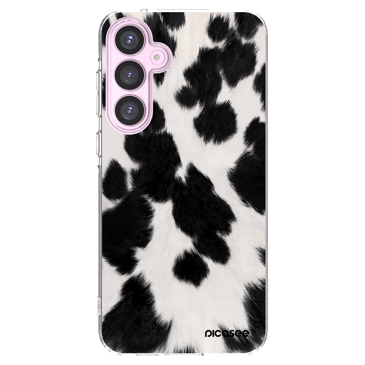Picasee silikonový průhledný obal pro Samsung Galaxy A55 5G A556B - Black Moo