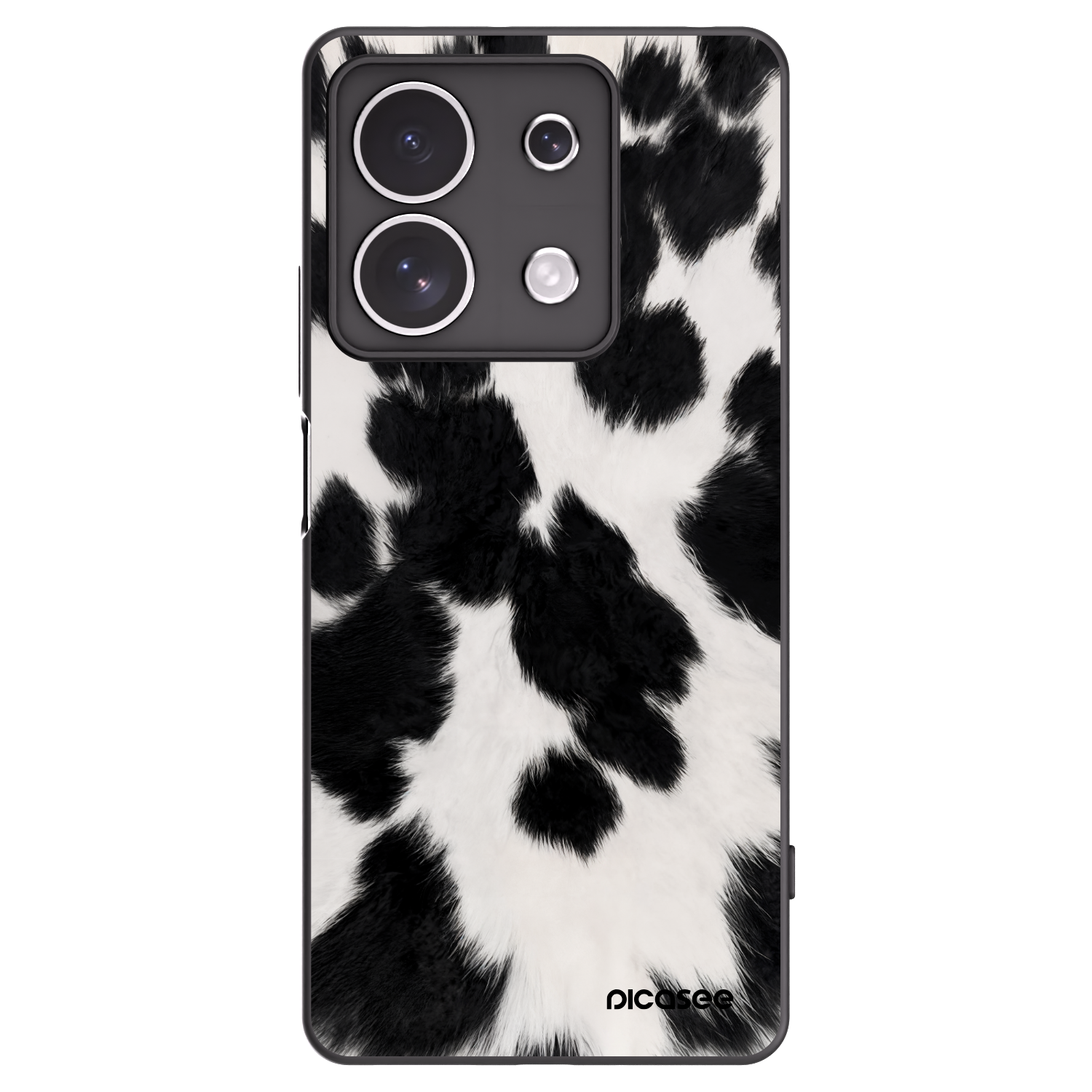 Picasee silikonový černý obal pro Xiaomi Redmi Note 13 4G - Black Moo