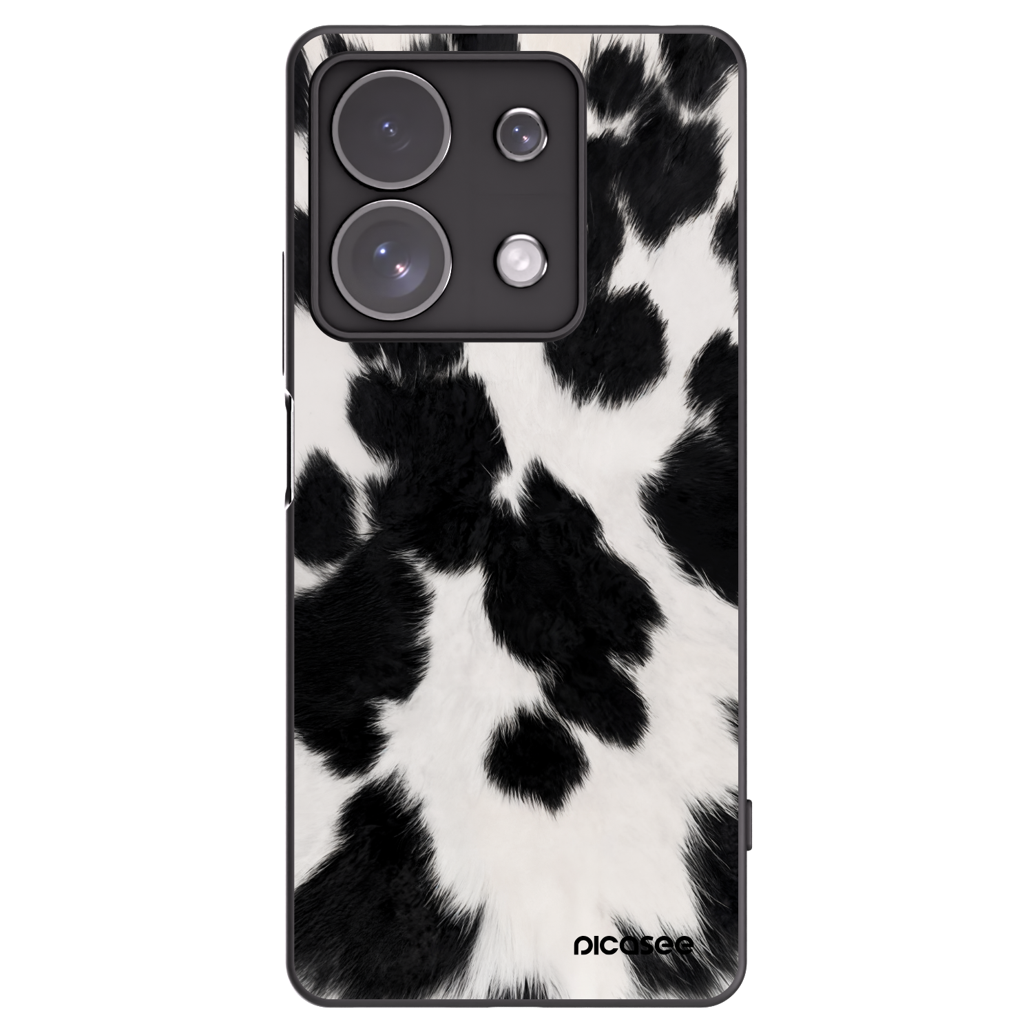 Picasee silikonový černý obal pro Xiaomi Redmi Note 13 Pro 4G - Black Moo