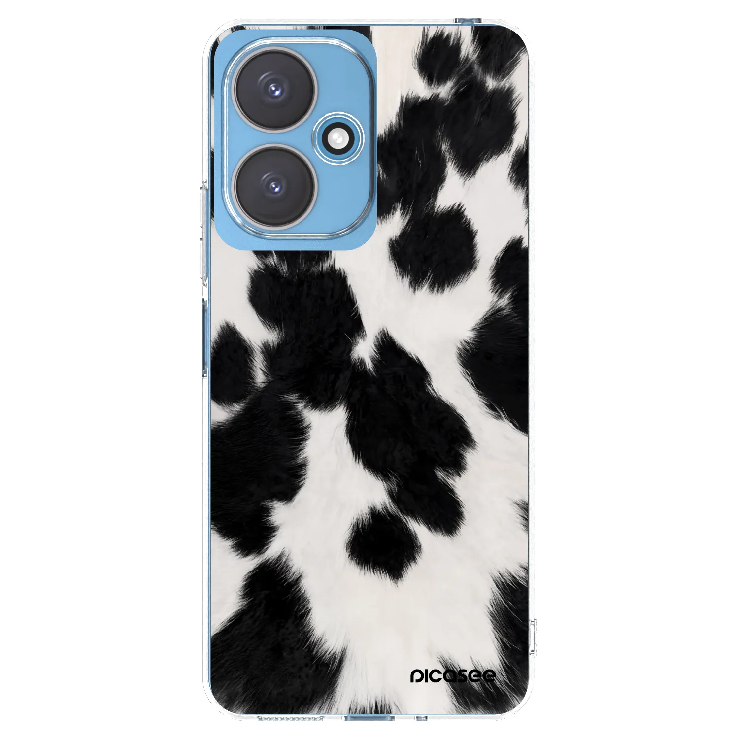 Picasee silikonový průhledný obal pro Xiaomi Redmi 13C 5G - Black Moo