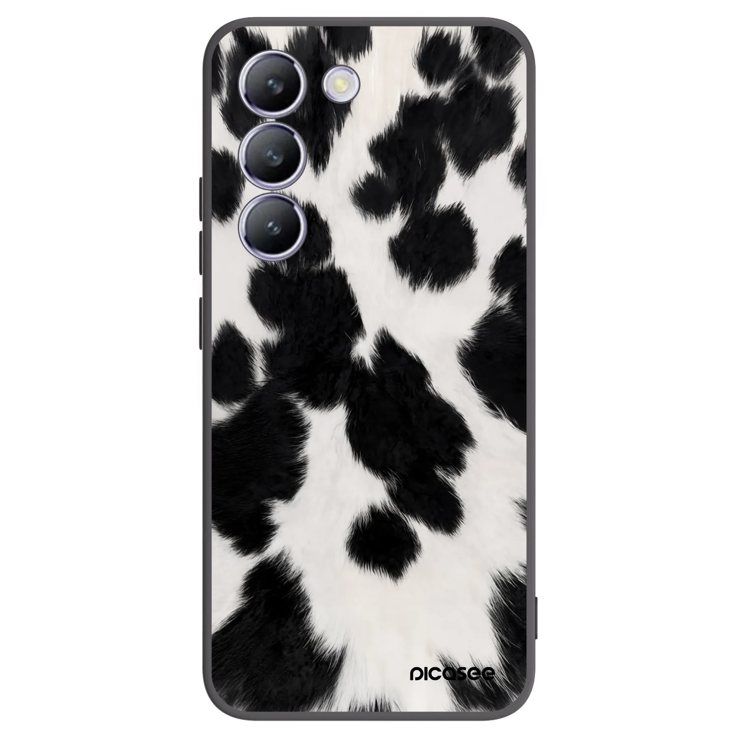 Picasee silikonový černý obal pro Vivo V40 SE 5G - Black Moo